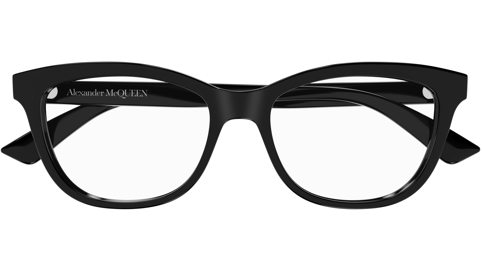 Occhiali da vista ALEXANDER MCQUEEN AM0461O Shiny solid black