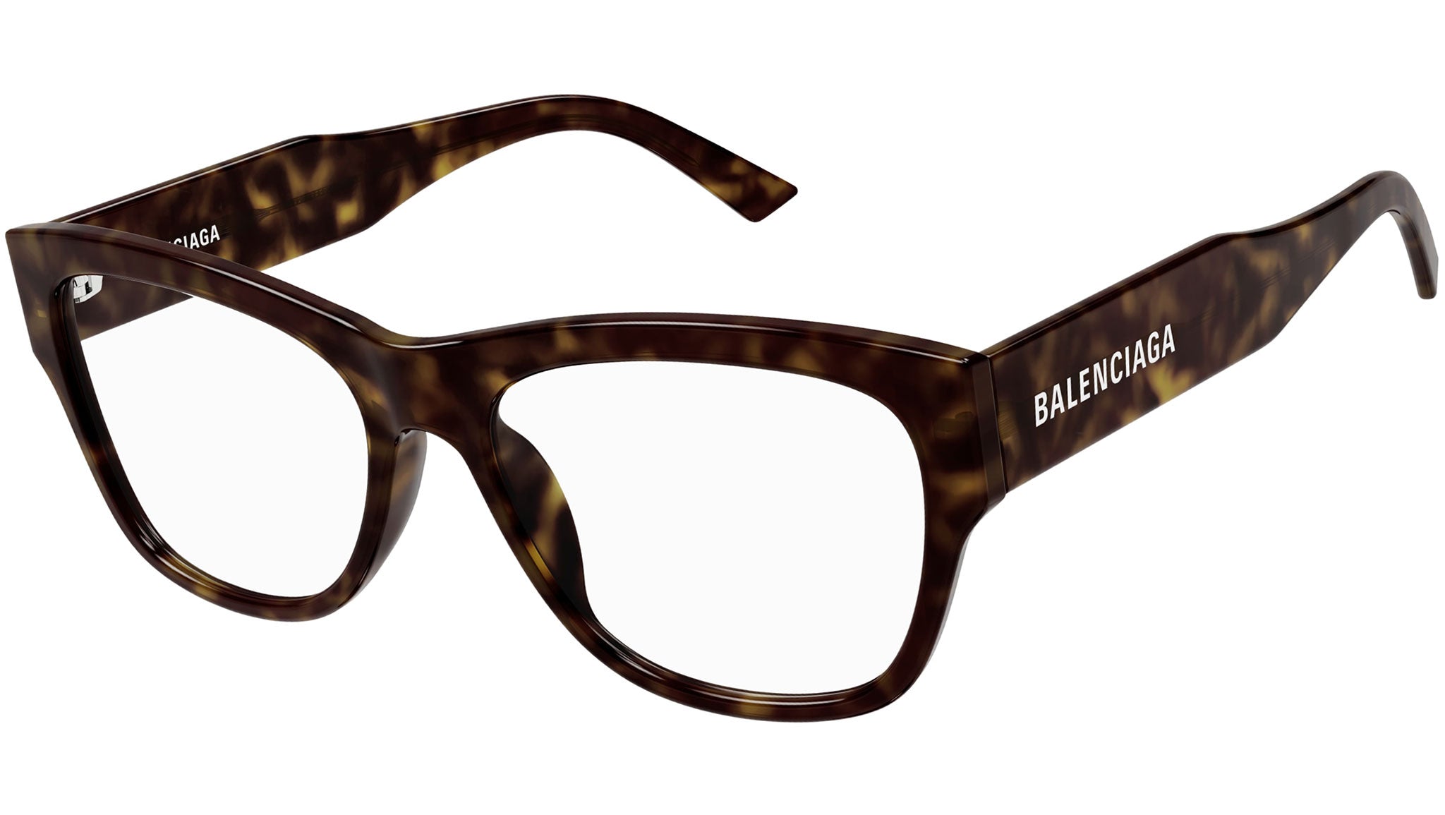Occhiali da vista BALENCIAGA BB0309O Shiny dark havana