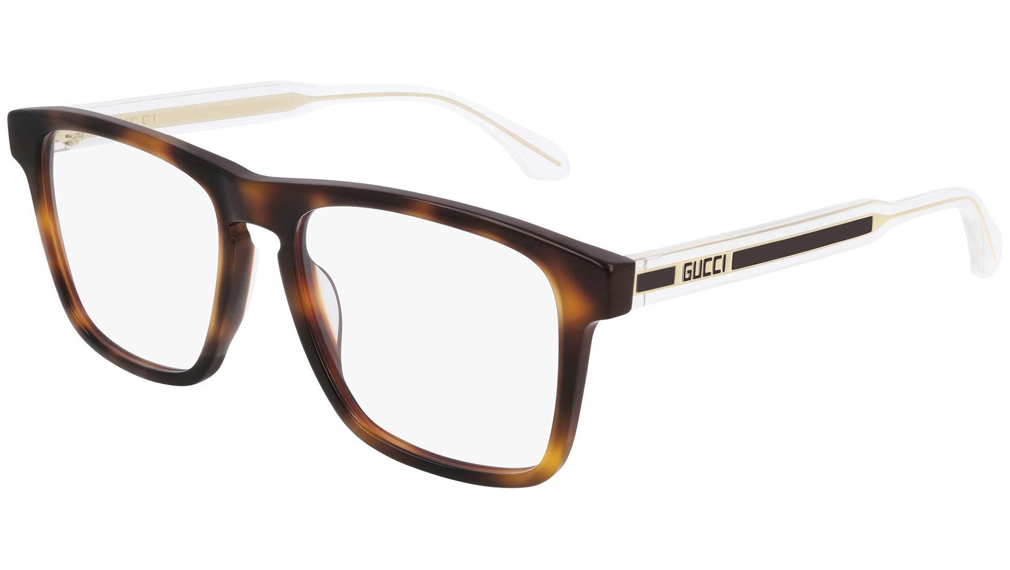 Occhiali GUCCI GG0561O Shiny medium havana