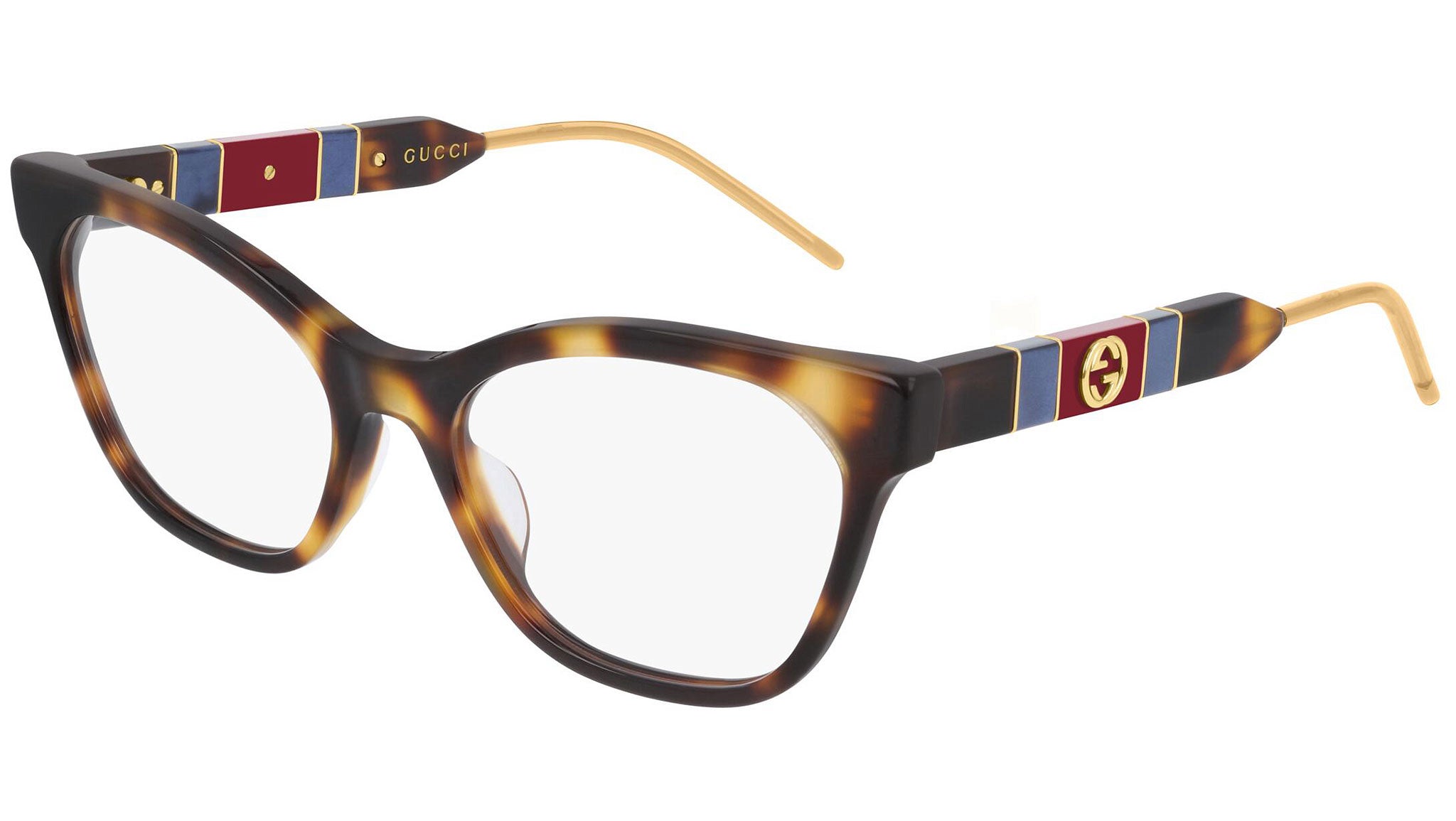 Occhiali GUCCI GG0600O Shiny dark havana