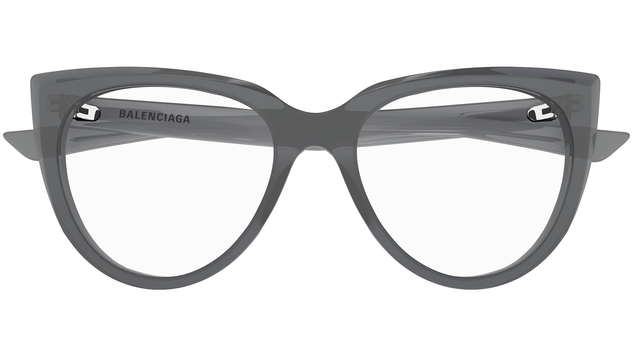 Occhiali da vista BALENCIAGA BB0218O Shiny milky asphalt