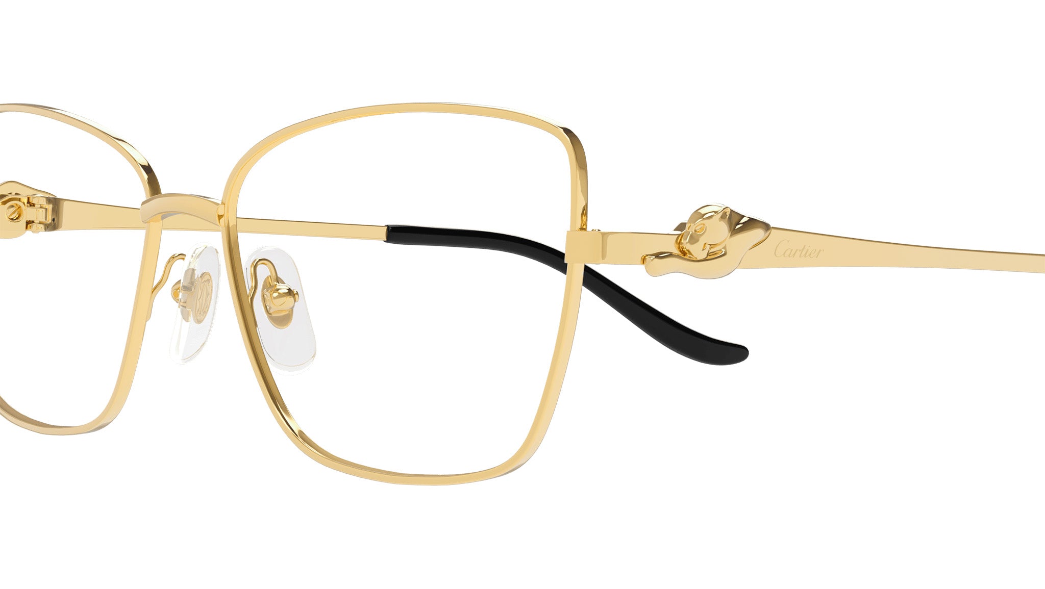 Occhiali da vista CARTIER CT0523O Smooth golden finish