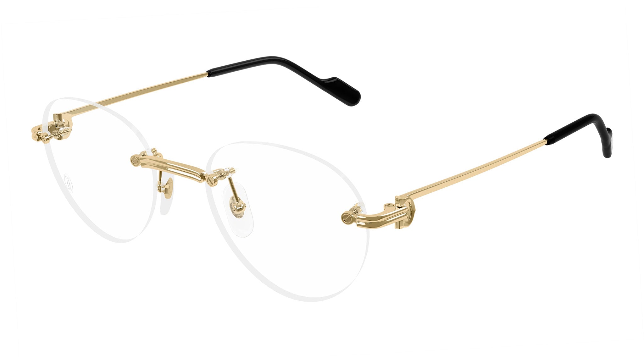 Occhiali da vista CARTIER CT0514O Smooth golden finish