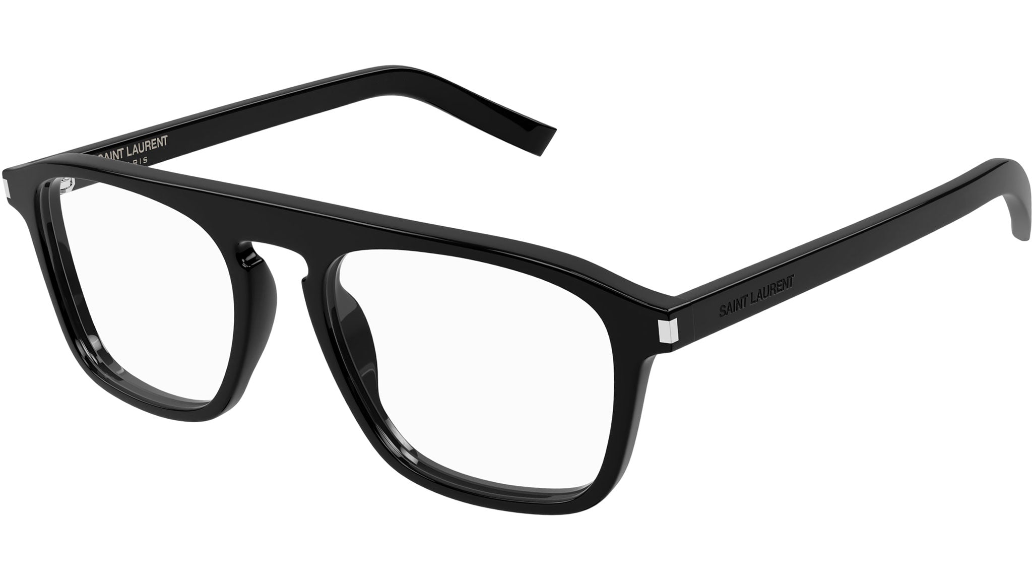 Occhiali da vista SAINT LAURENT SL157 Shiny solid black
