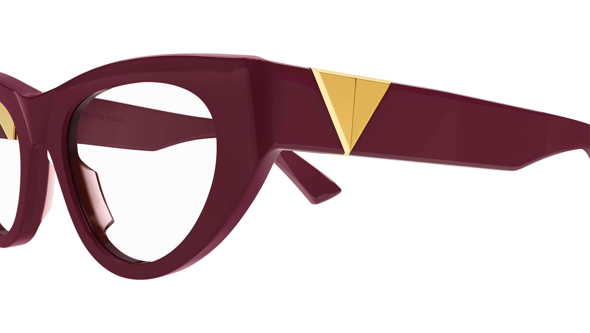 Occhiali da vista BOTTEGA VENETA BV1179O Shiny solid burgundy