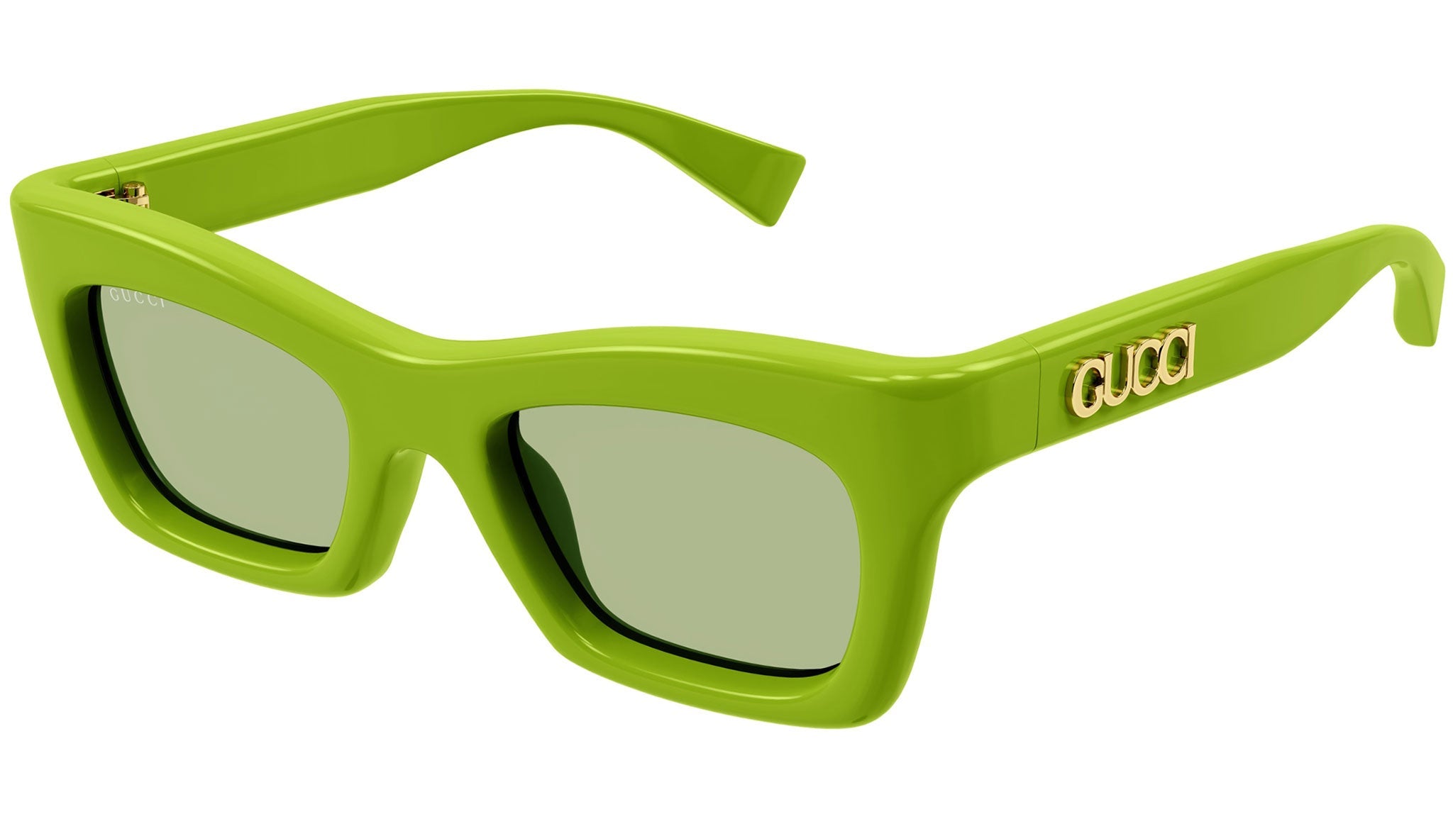 Occhiali da sole GUCCI GG1773S Shiny solid acid green