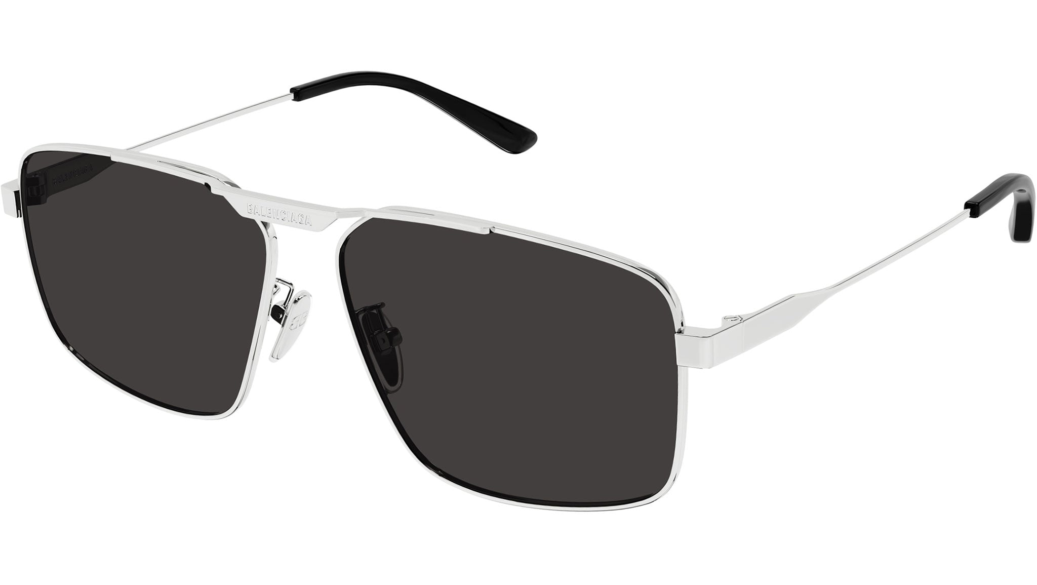 Occhiali da sole BALENCIAGA BB0418SK Shiny silver