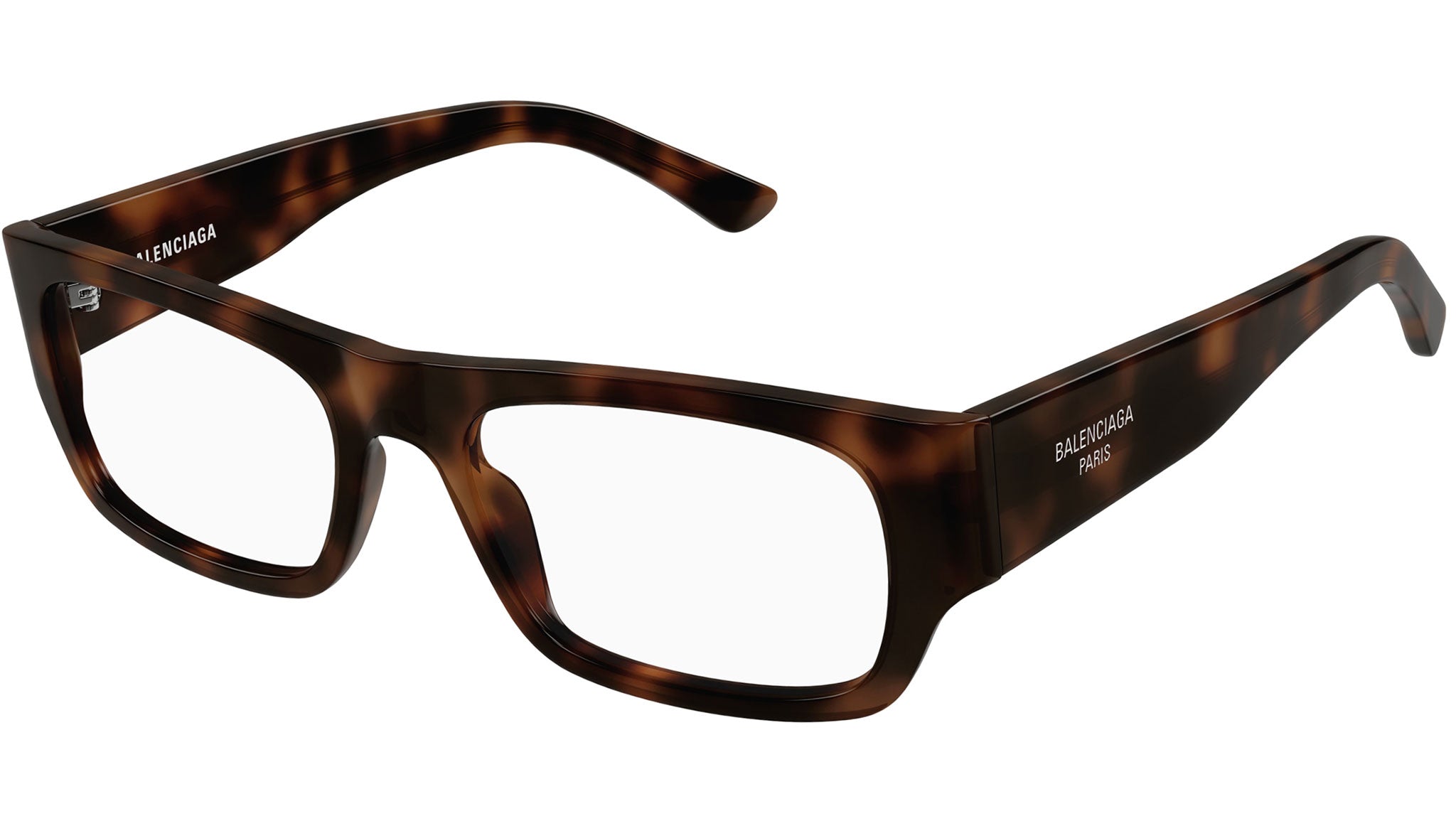 Occhiali da vista BALENCIAGA BB0370O Shiny dark havana