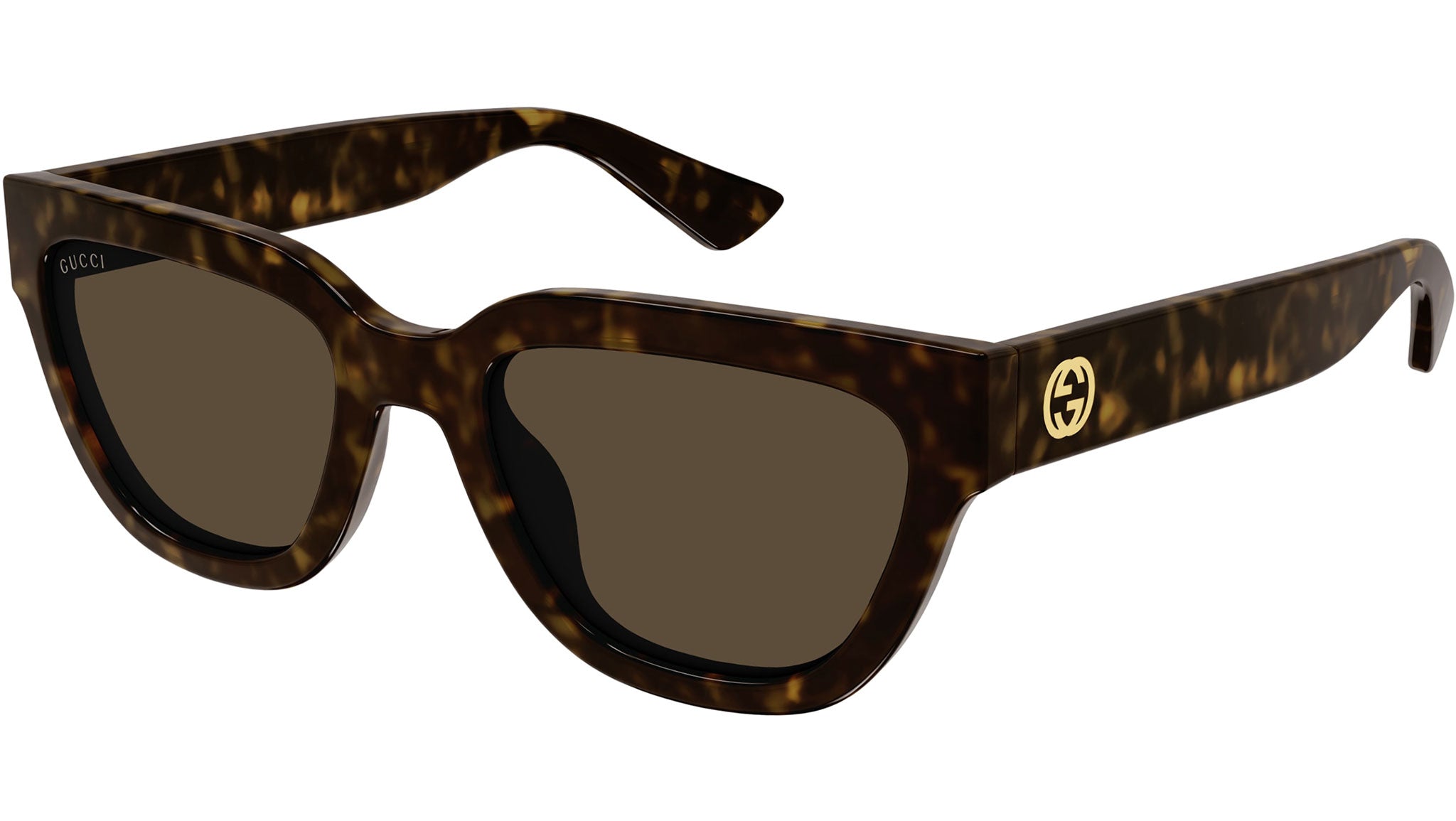 Occhiali da sole GUCCI GG1578S Shiny dark havana