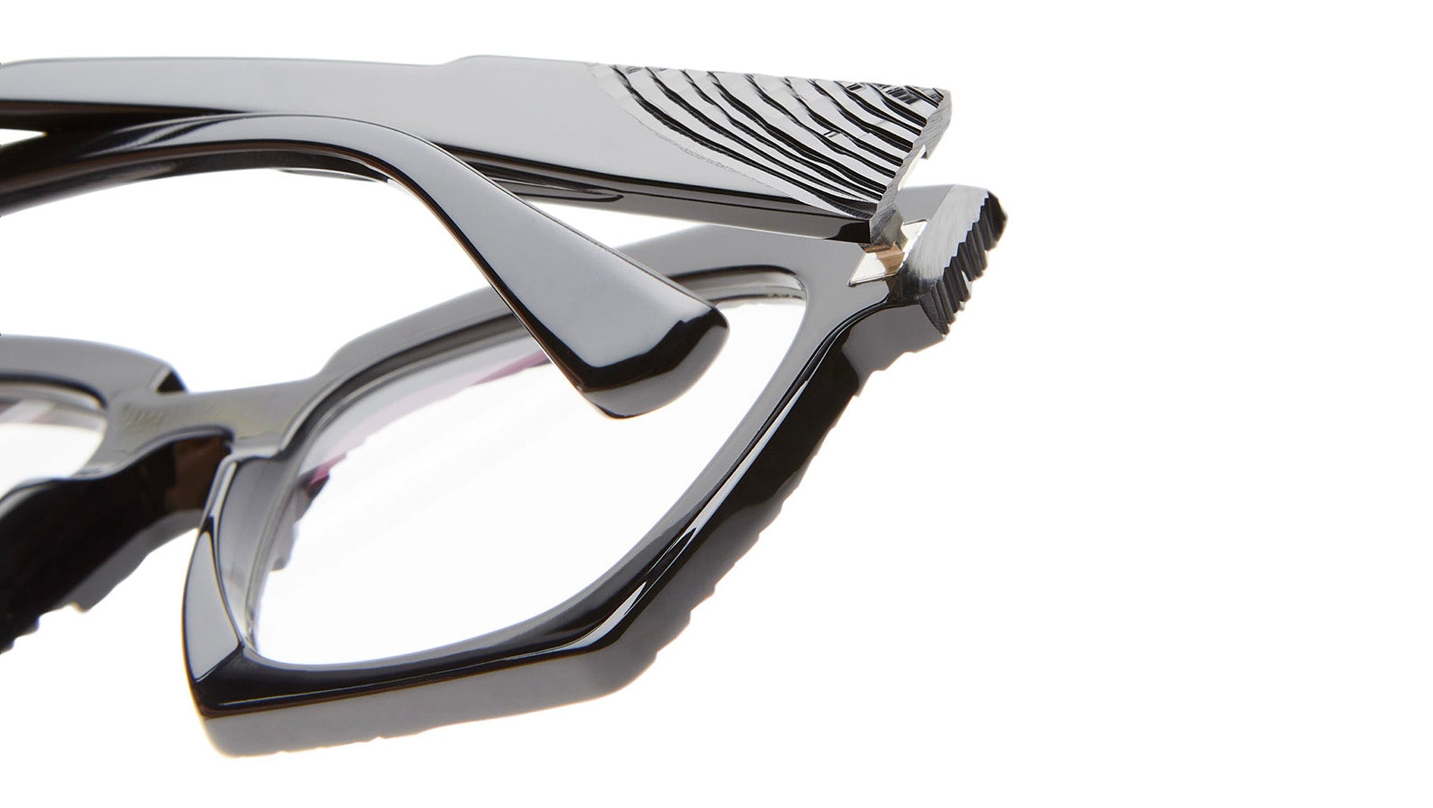 Occhiali da vista KUBORAUM K5 Tilted arc black shine