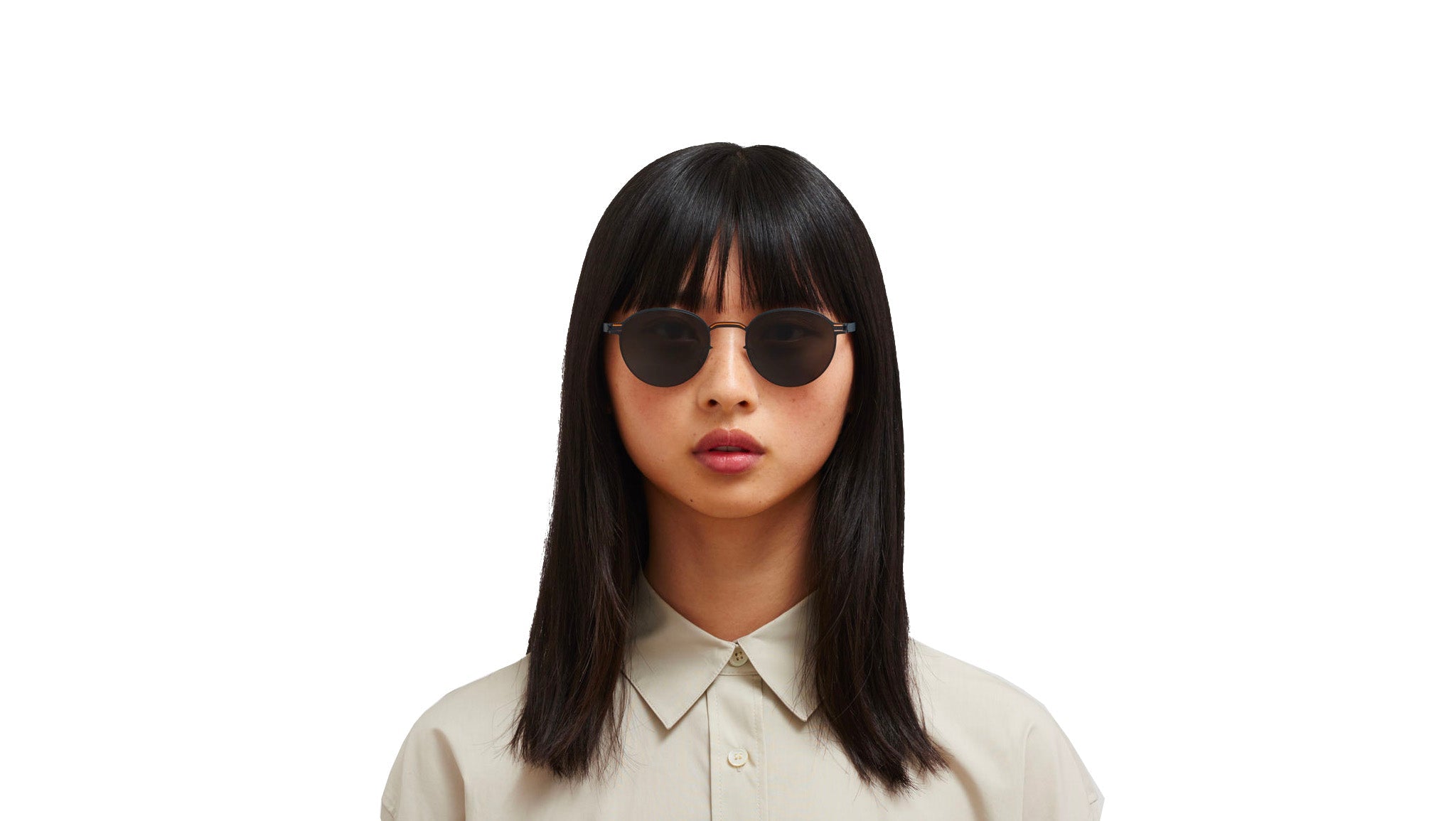 Occhiali da sole MYKITA CARLO Indigo orange