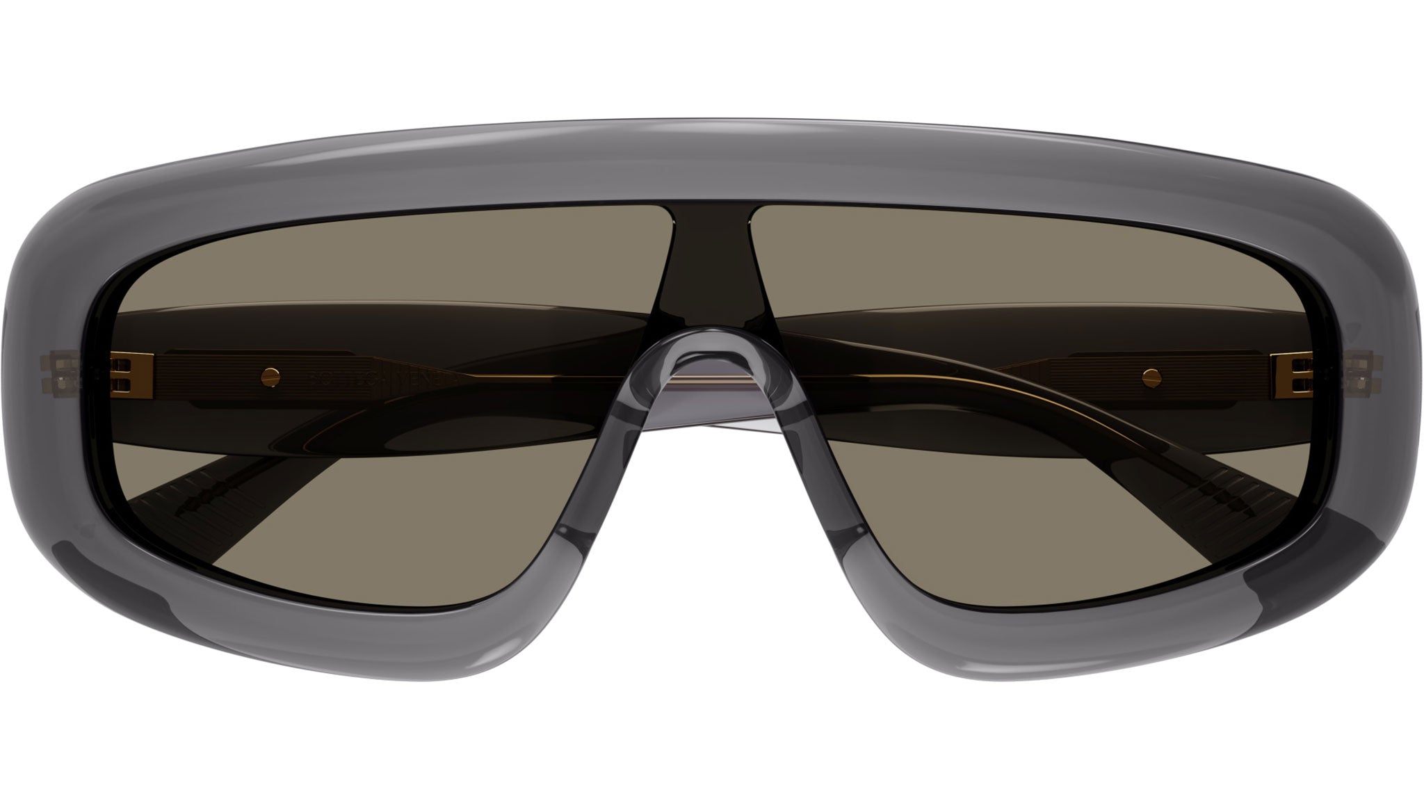 Occhiali da sole BOTTEGA VENETA BV1281S Shiny transparent grey