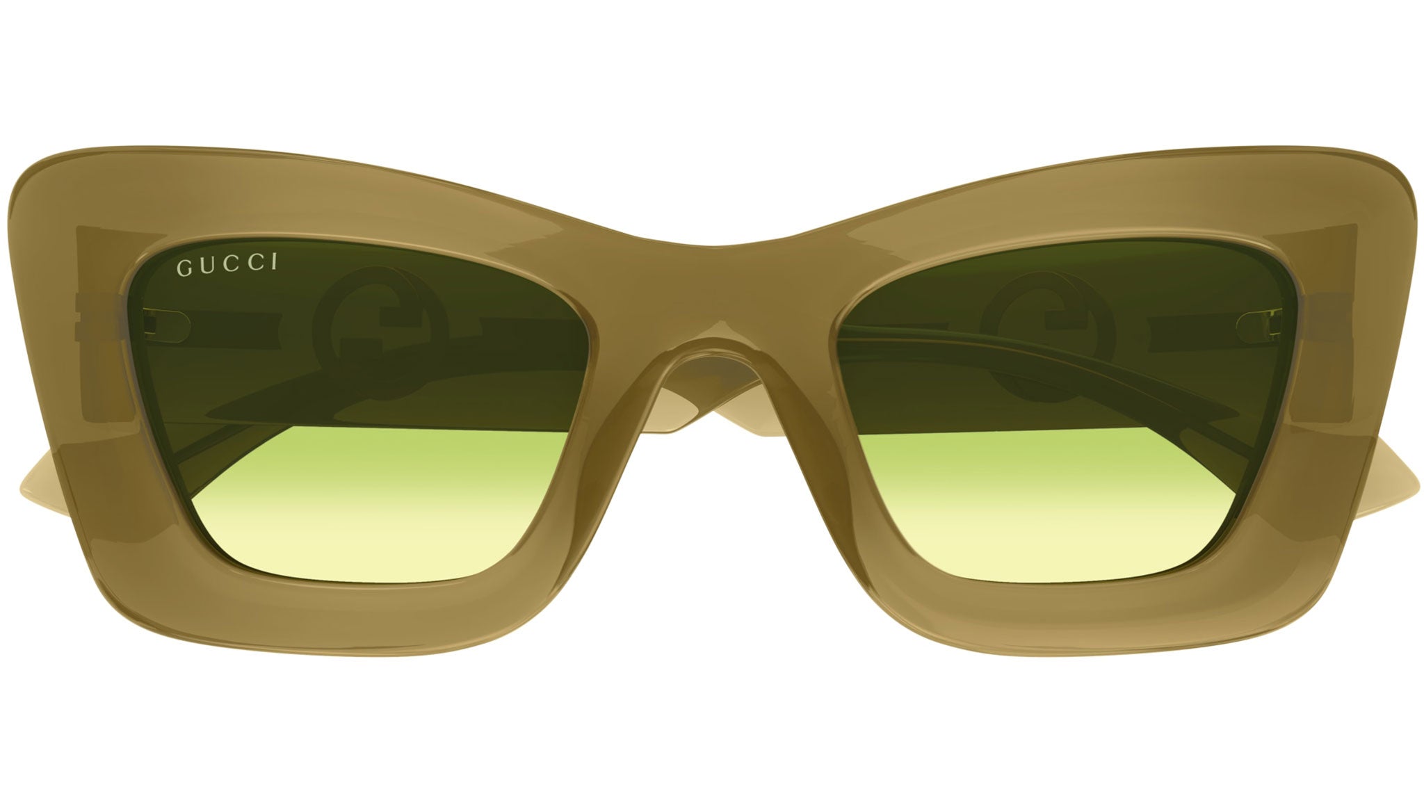 Occhiali da sole GUCCI GG1552S Shiny transparent honey brown