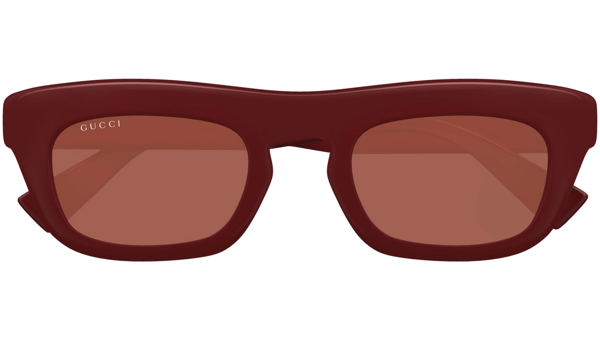 Occhiali da sole GUCCI GG1777S Shiny solid burgundy