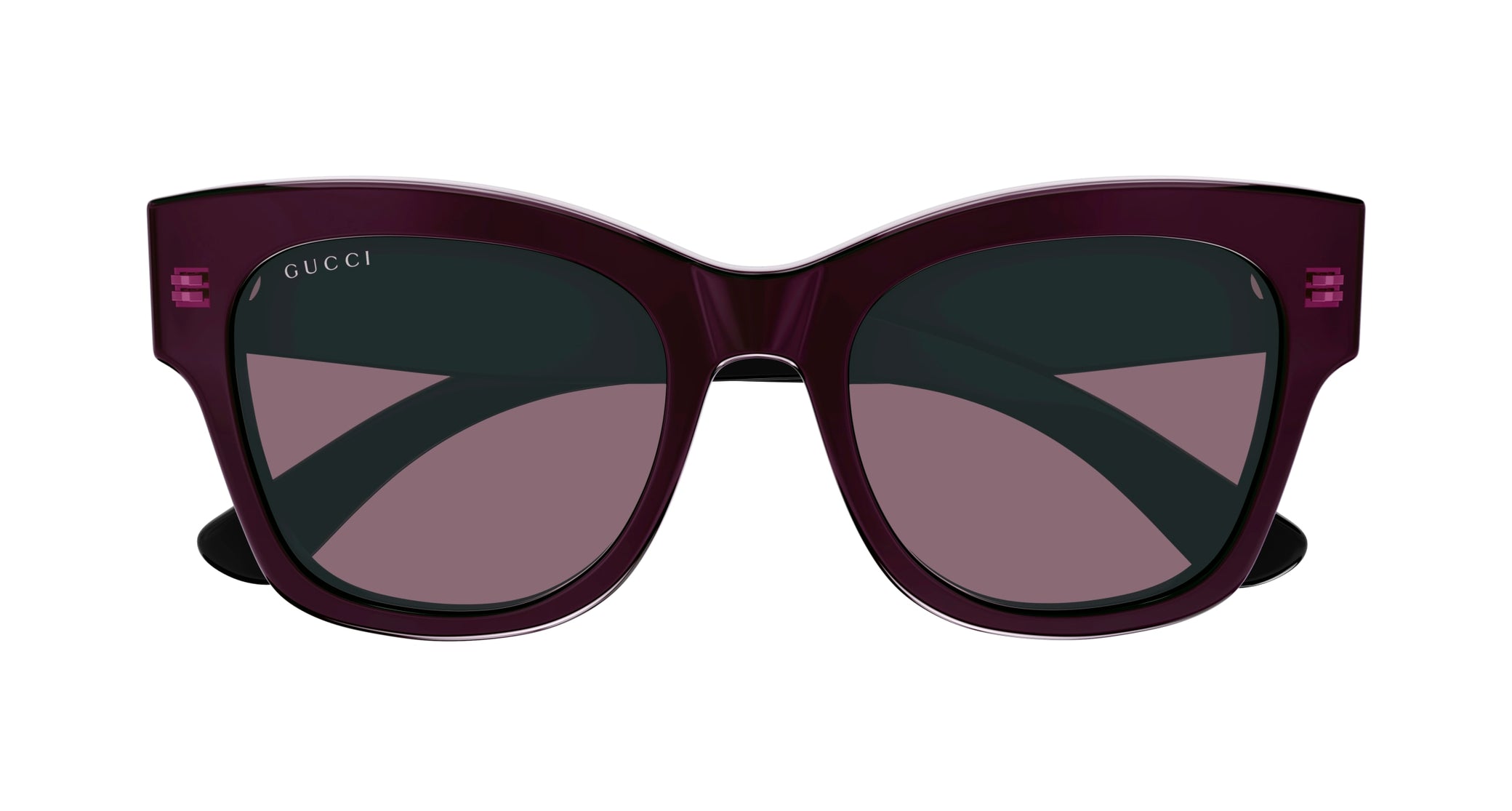 Occhiali da sole GUCCI GG1789S Shiny bilayer black + transparent fuchsia