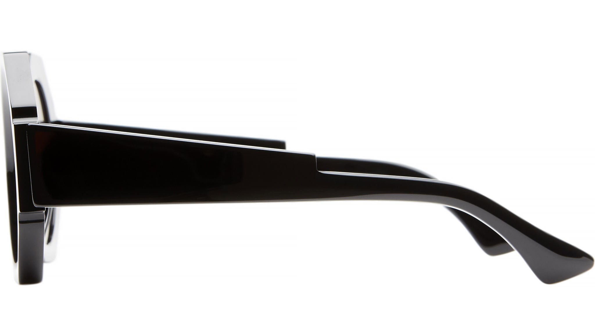 Occhiali da sole KUBORAUM R4 Black shine cut