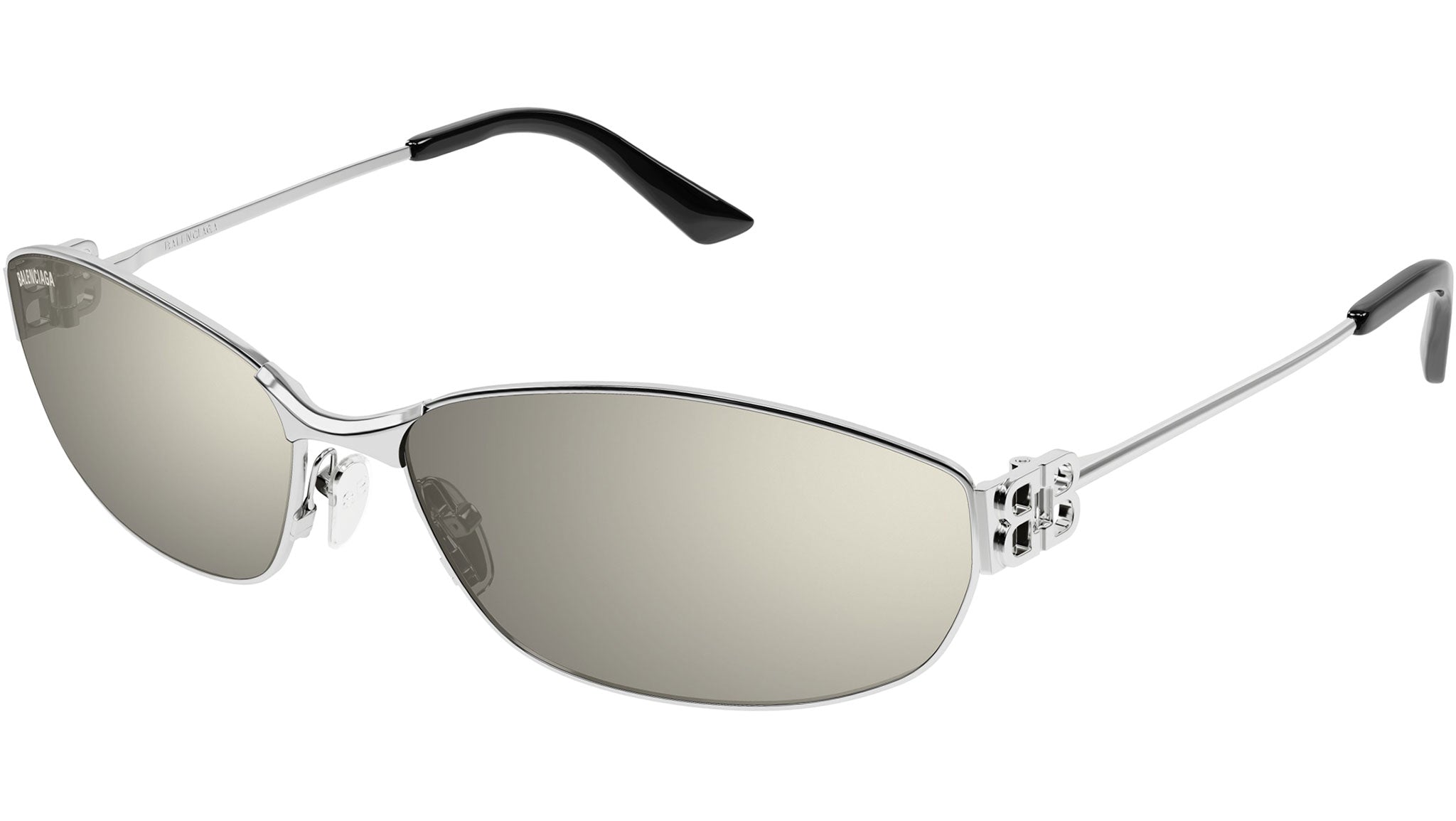 Occhiali da sole BALENCIAGA BB0336S Shiny silver