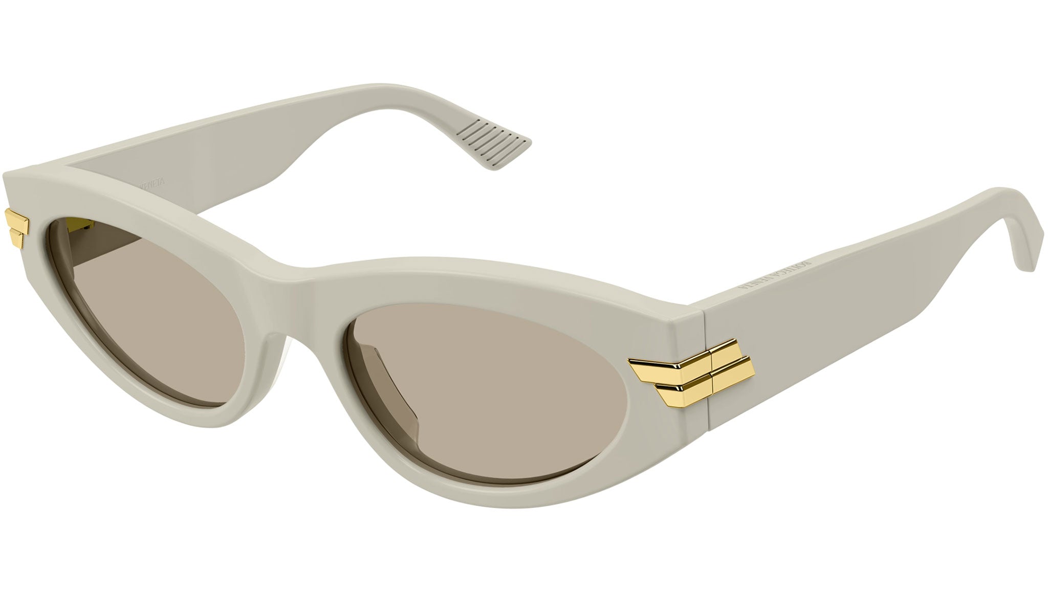 Occhiali da sole BOTTEGA VENETA BV1189S Shiny solid chalk white