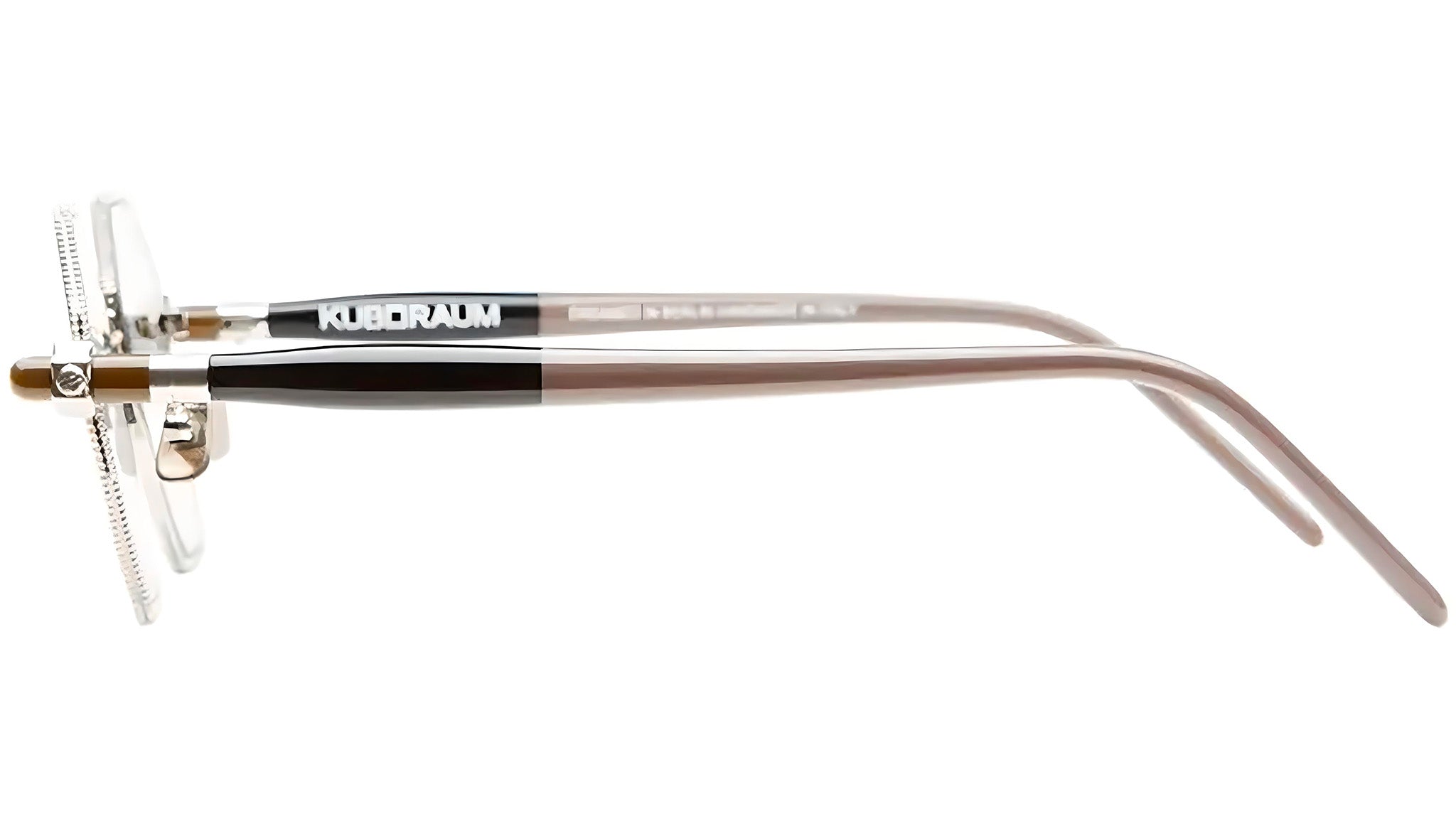 Occhiali da sole KUBORAUM P74 Silver black shine dove grey