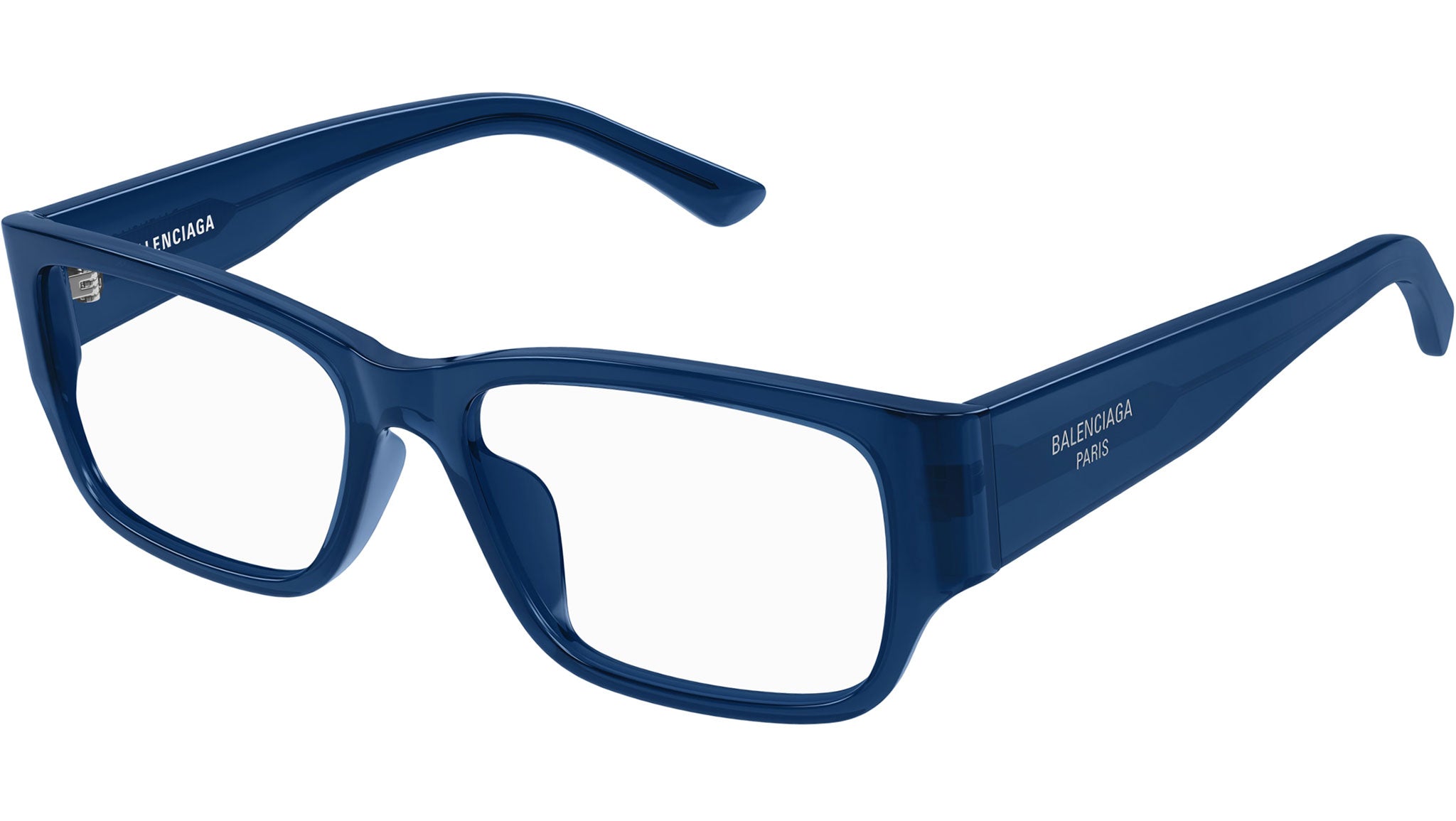 Occhiali da vista BALENCIAGA BB0373OK Shiny transparent dark blue