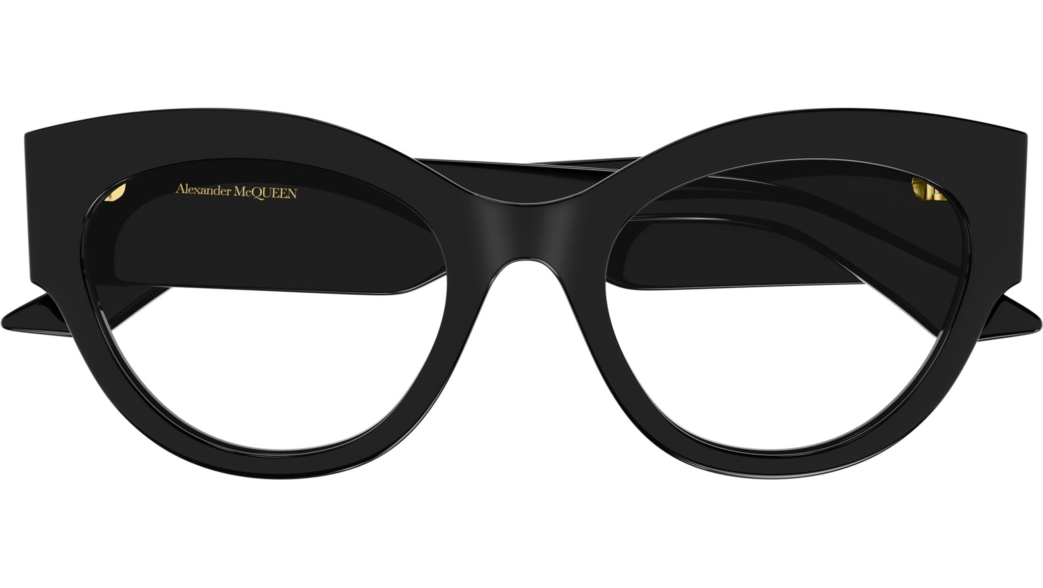 Occhiali da vista ALEXANDER MCQUEEN AM0435O Shiny solid black