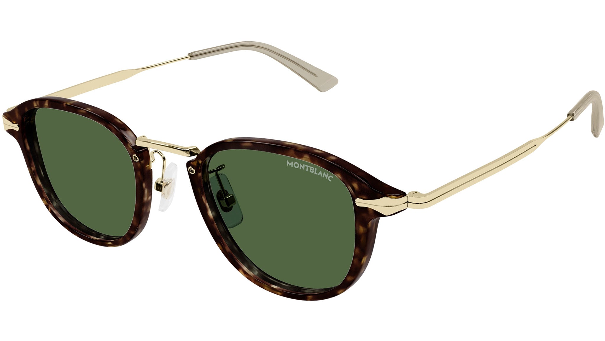 Occhiali da sole MONTBLANC MB0336S Shiny dark havana