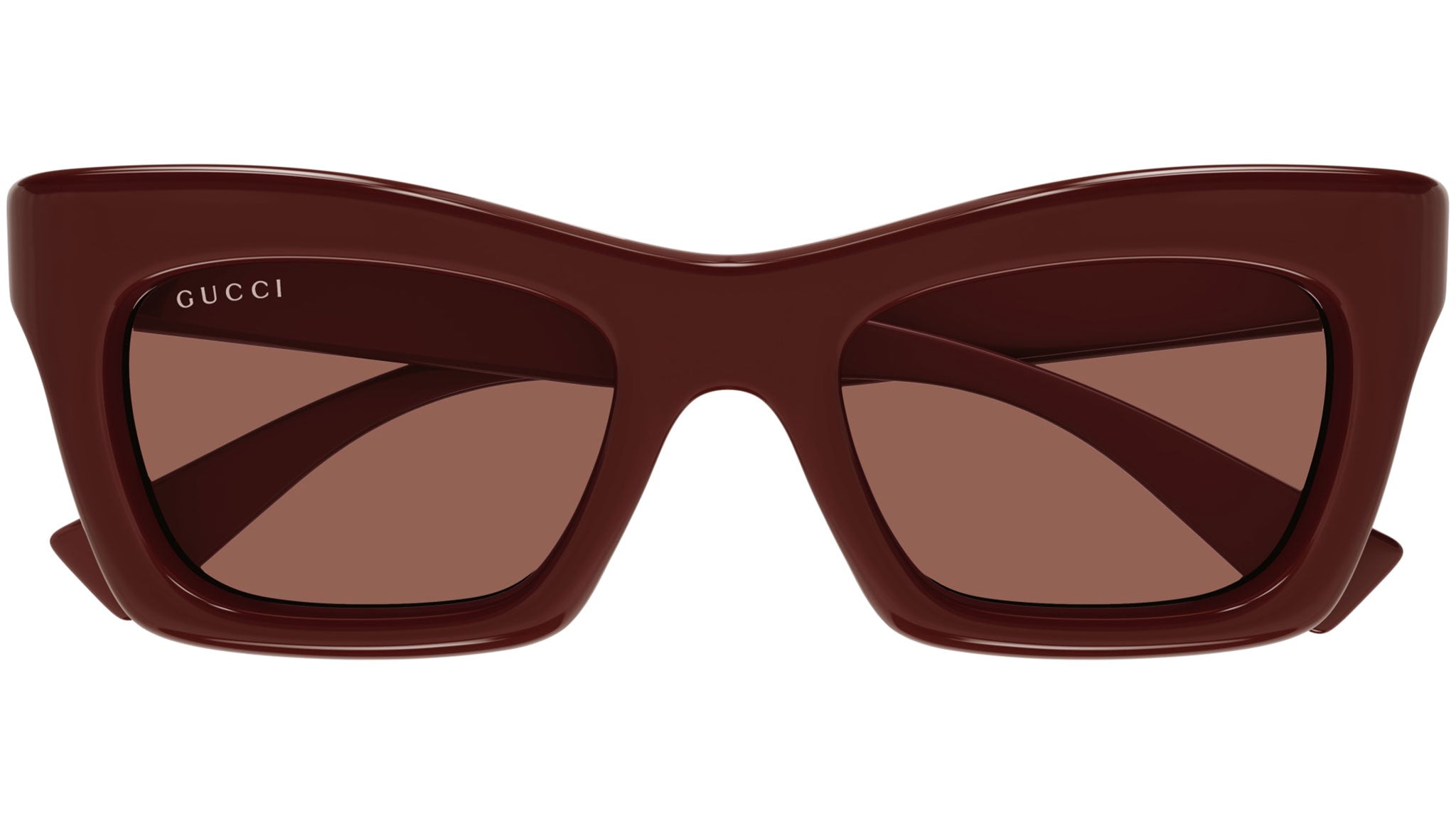 Occhiali da sole GUCCI GG1773S Shiny solid burgundy