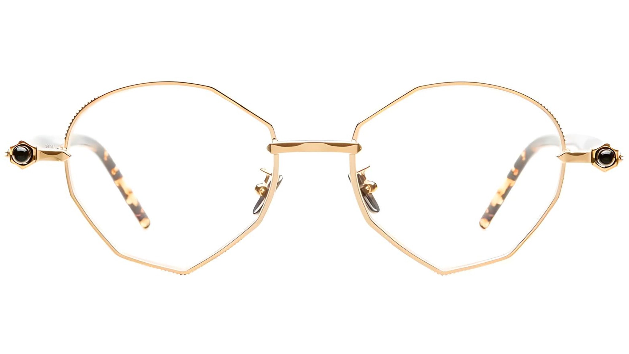 Occhiali da sole KUBORAUM P71 Gold black shine dark tortoise