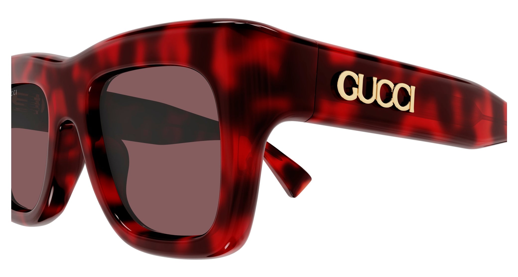 Occhiali da sole GUCCI GG1811S Shiny red and black havana