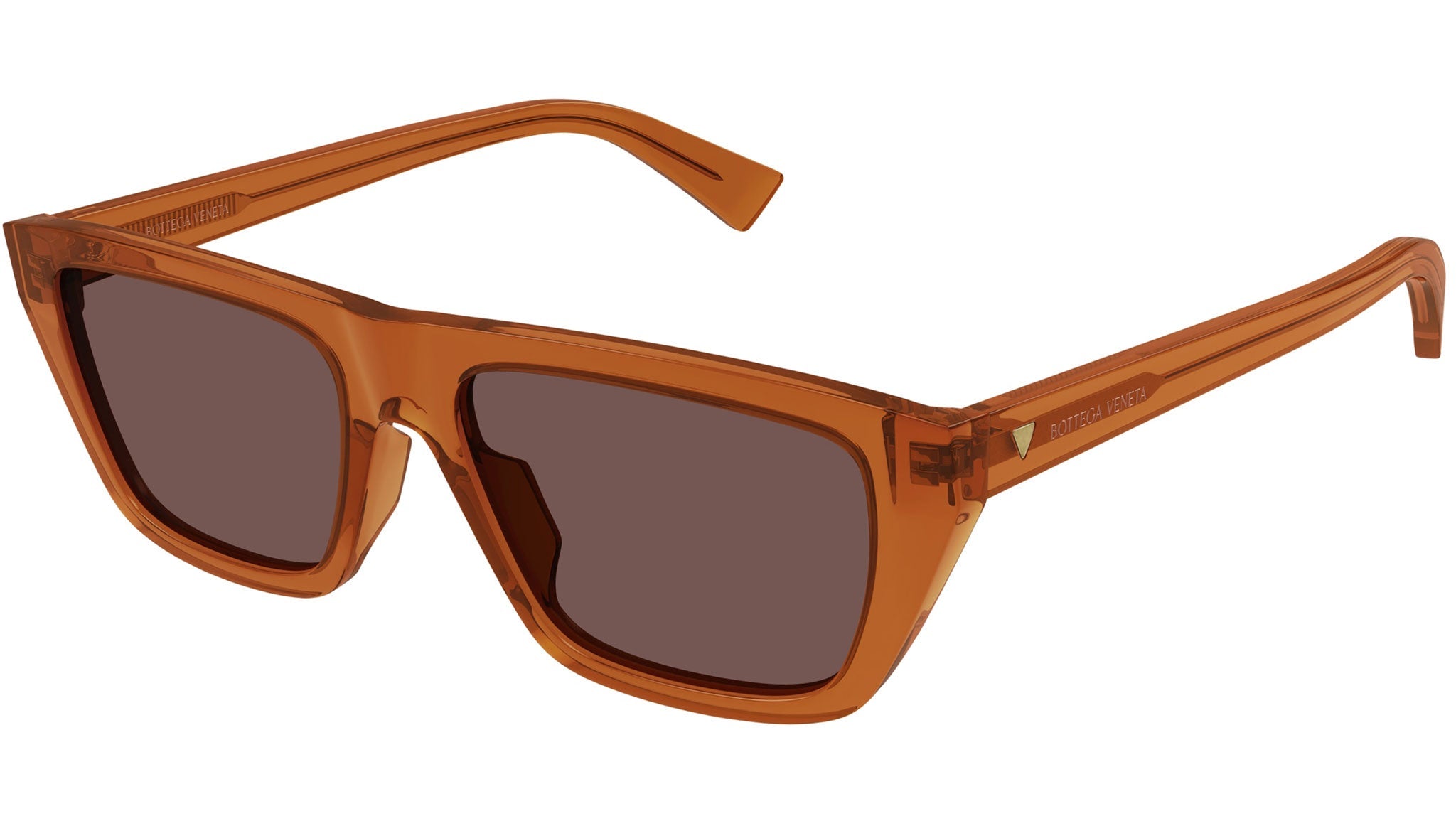 Occhiali da sole BOTTEGA VENETA BV1291S Shiny transparent rust