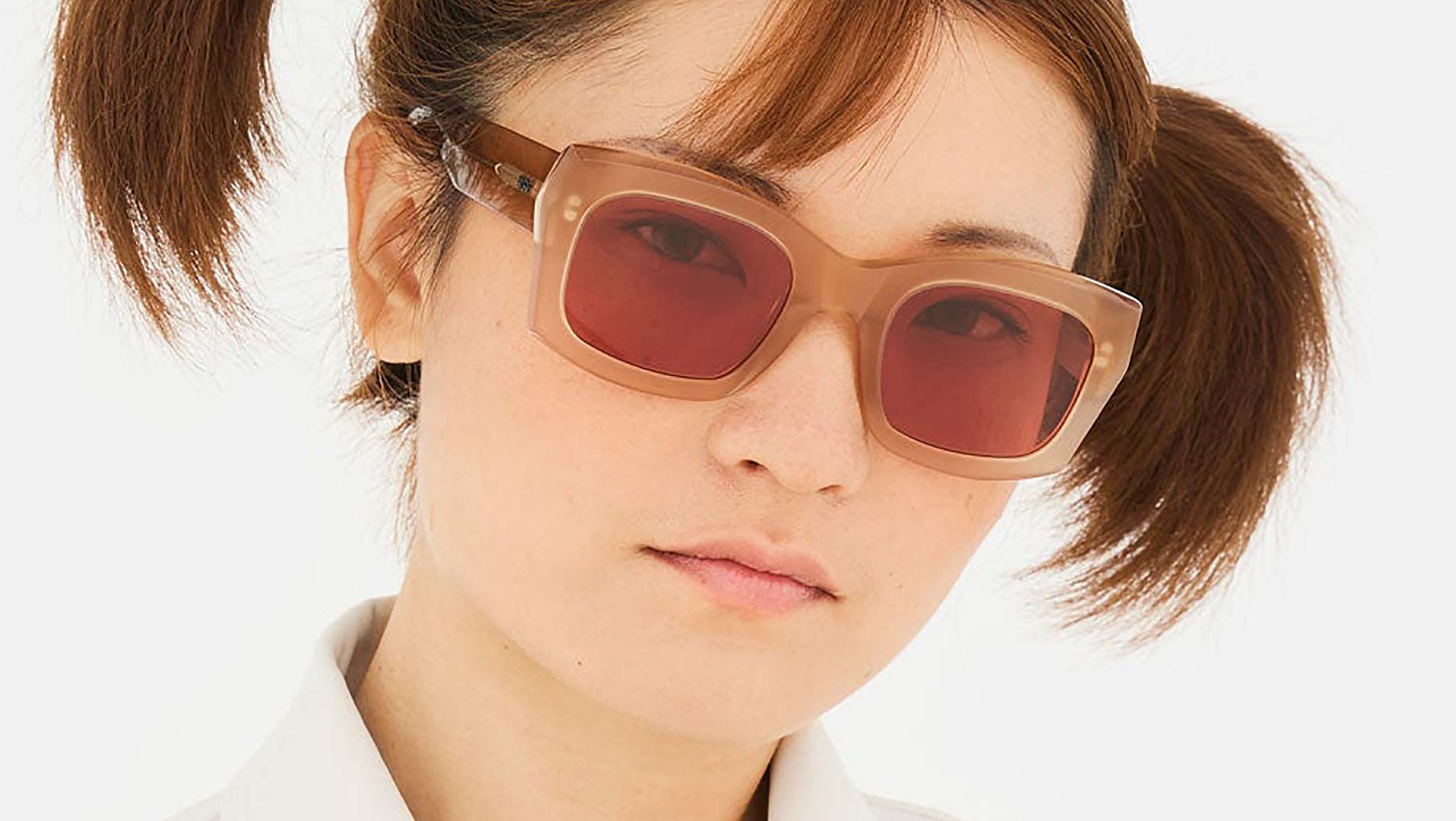 Occhiali RETROSUPERFUTURE Komori Light caramel brown