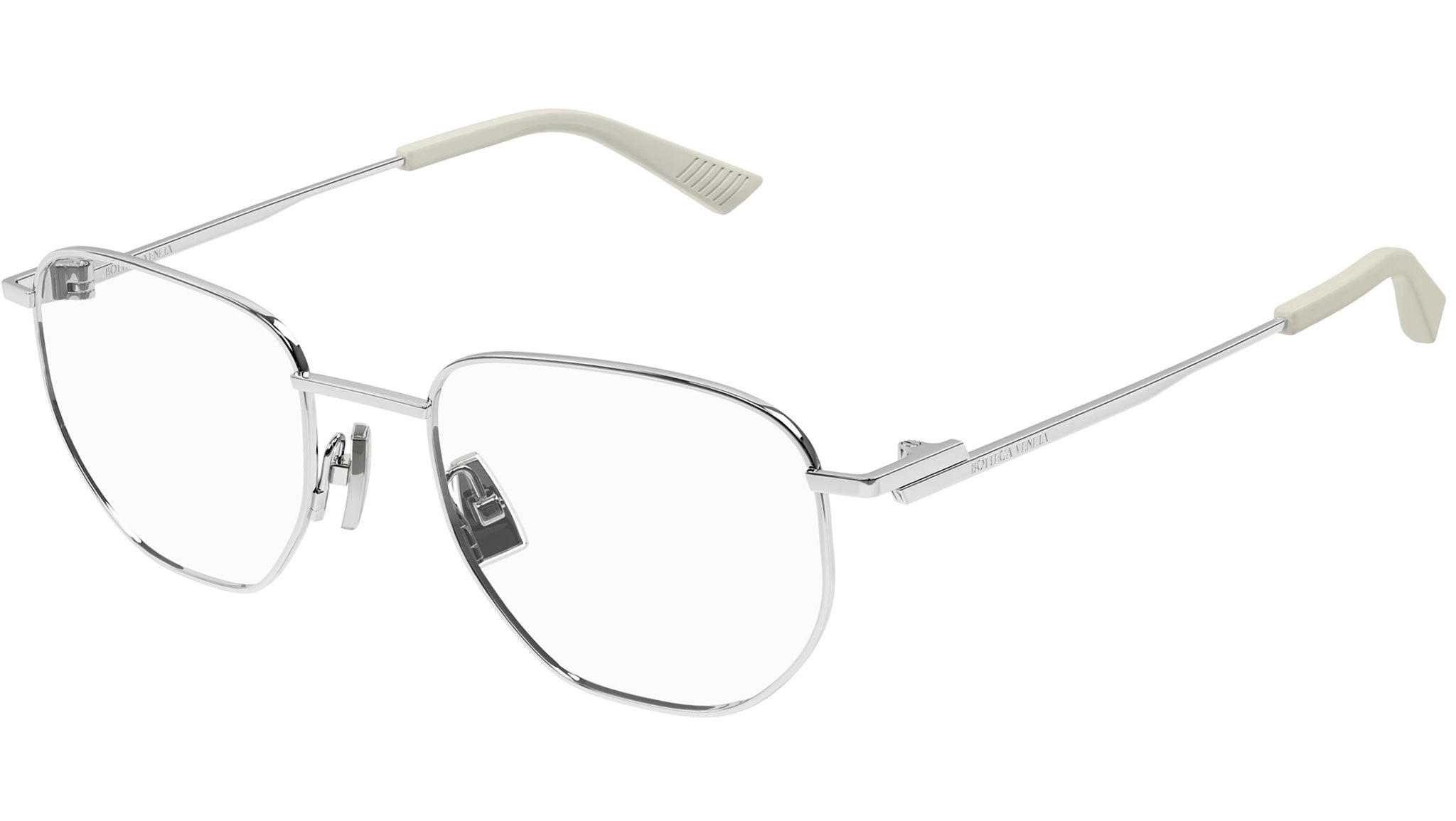 Occhiali da vista BOTTEGA VENETA BV1301O Shiny silver