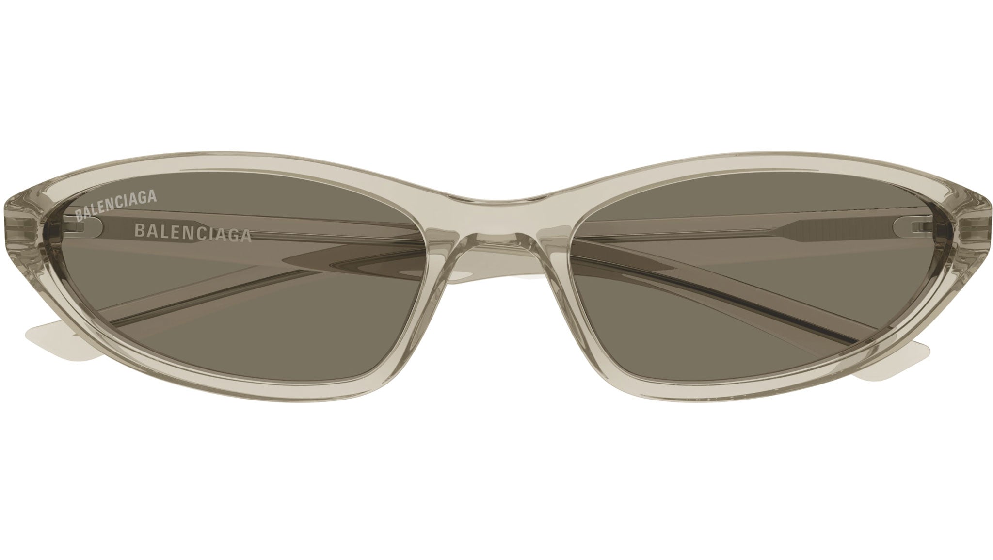 Occhiali da sole BALENCIAGA BB0402S Shiny transparent almond