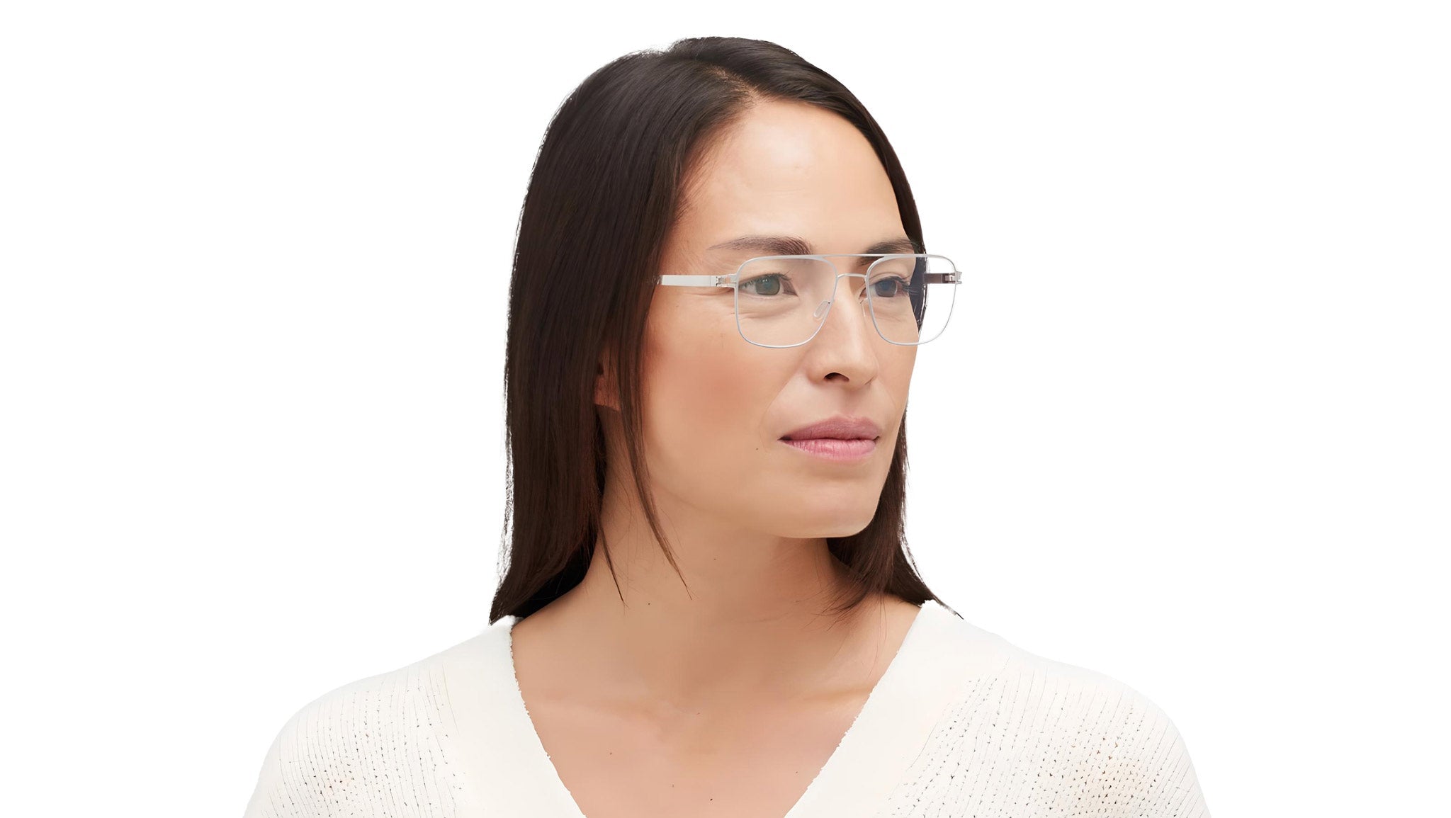 Occhiali da vista MYKITA FARGO Shiny silver