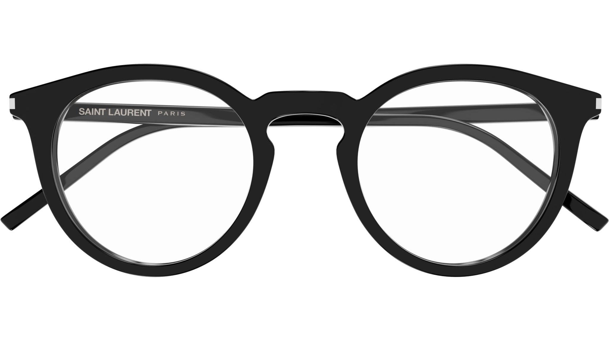 Occhiali da vista SAINT LAURENT SL347/F Shiny solid black
