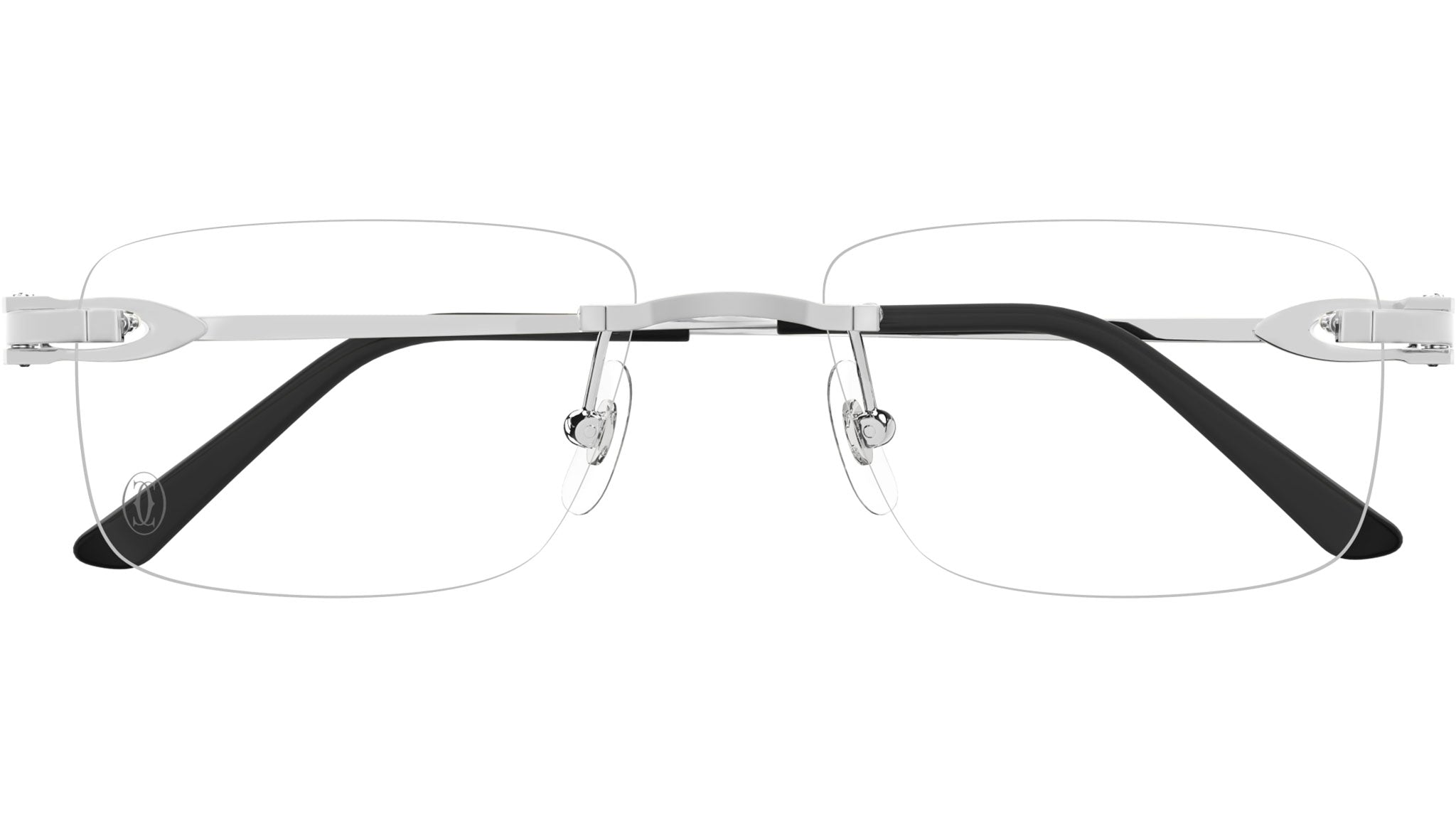 Occhiali da vista CARTIER CT0521O Smooth platinum finish