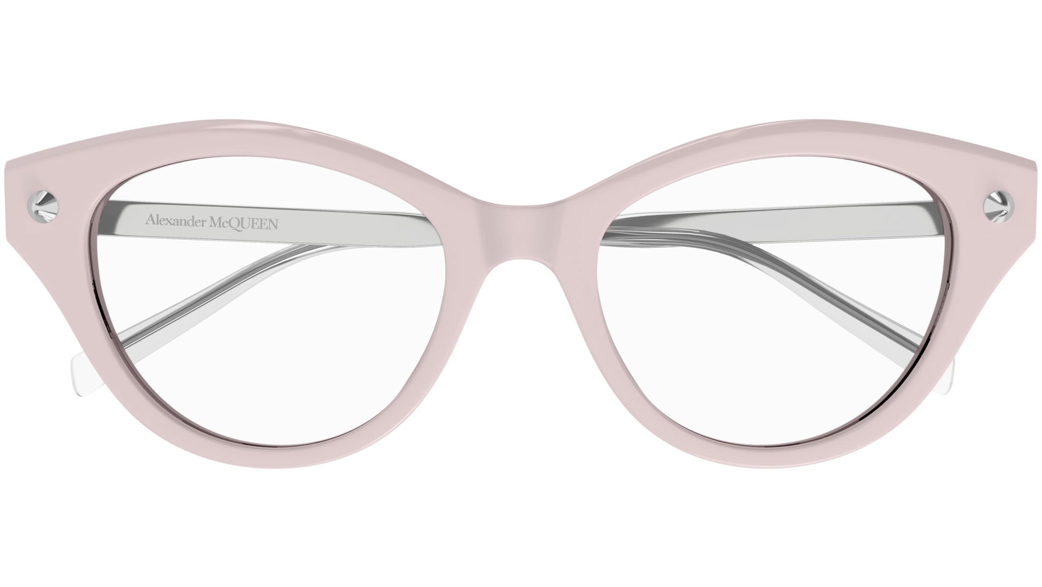 Occhiali da vista ALEXANDER MCQUEEN AM0485O Shiny solid pink
