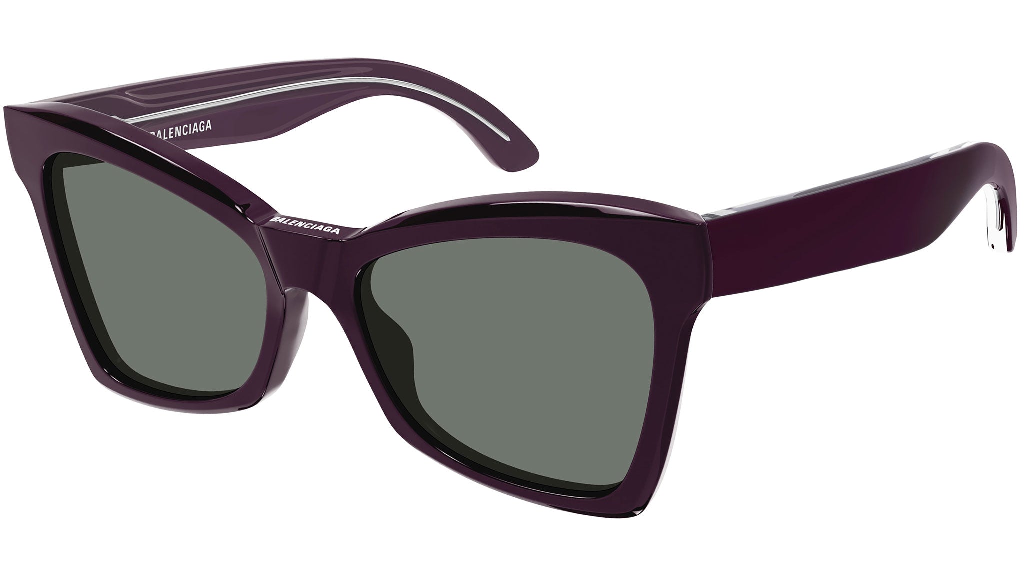 Occhiali da sole BALENCIAGA BB0231S Shiny solid purple