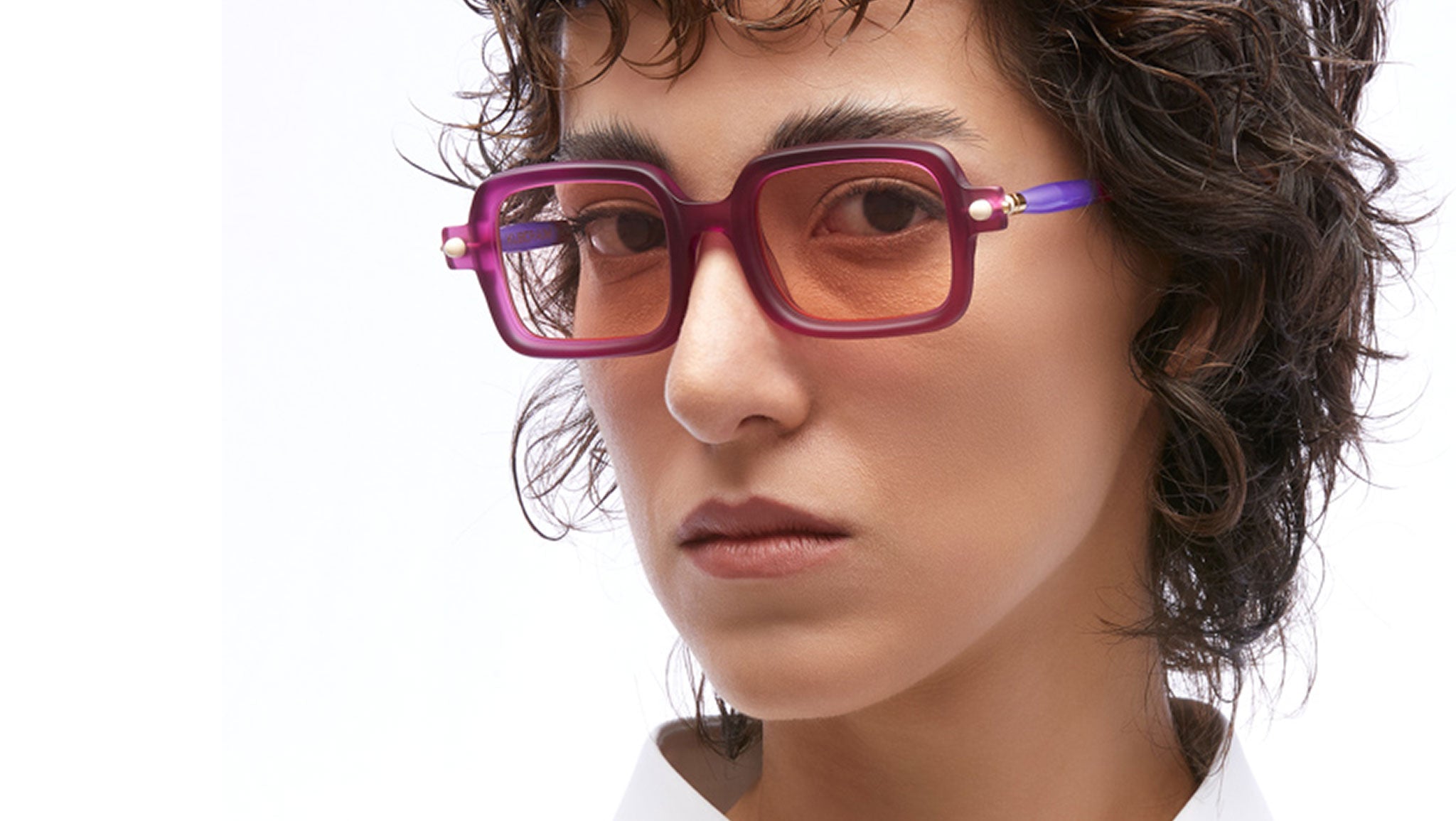 Occhiali da sole KUBORAUM P2 Fuchsia matt violet
