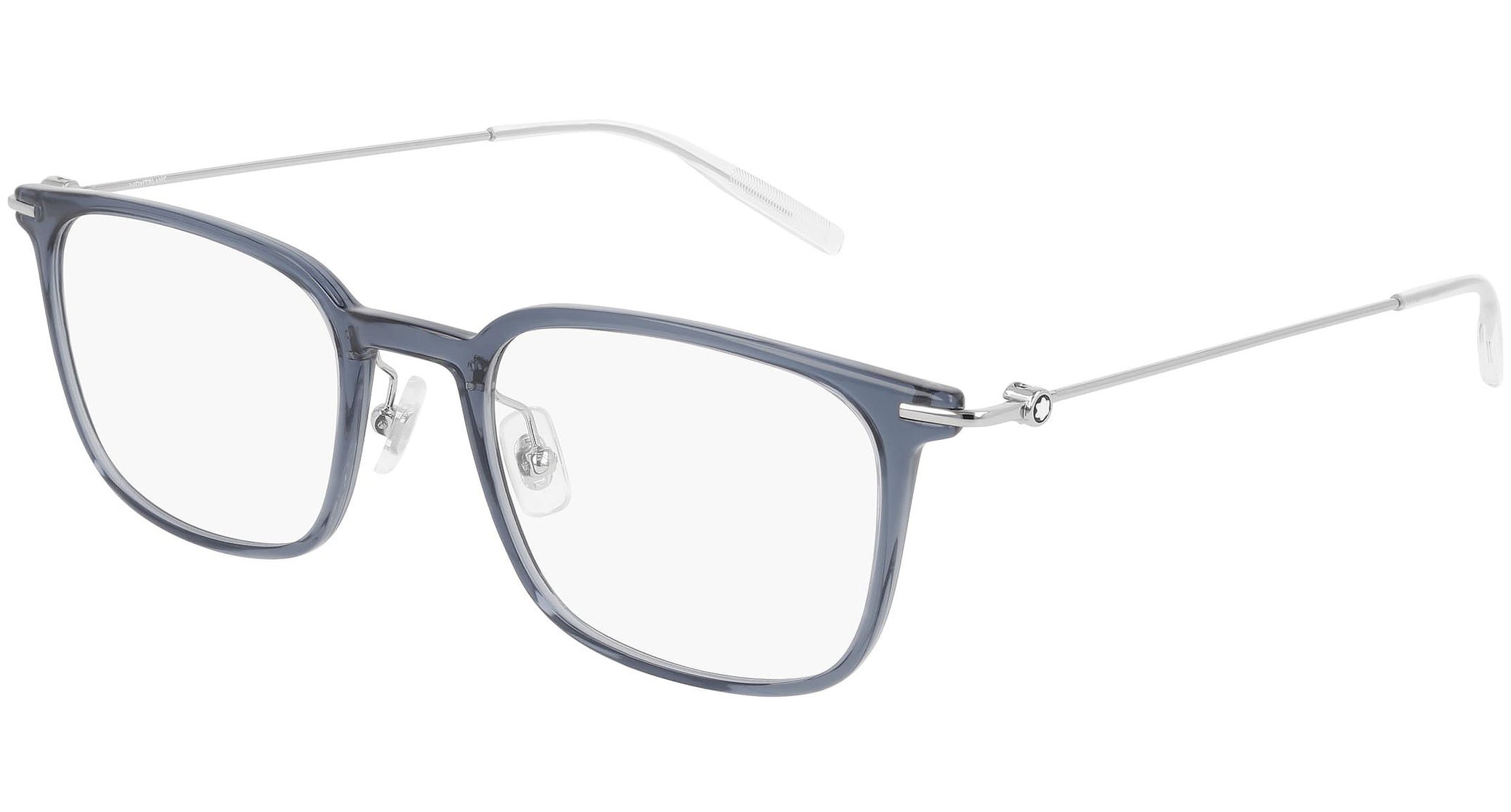 Occhiali da vista MONTBLANC MB0100O Shiny transparent blue copy of y90515k jin yu