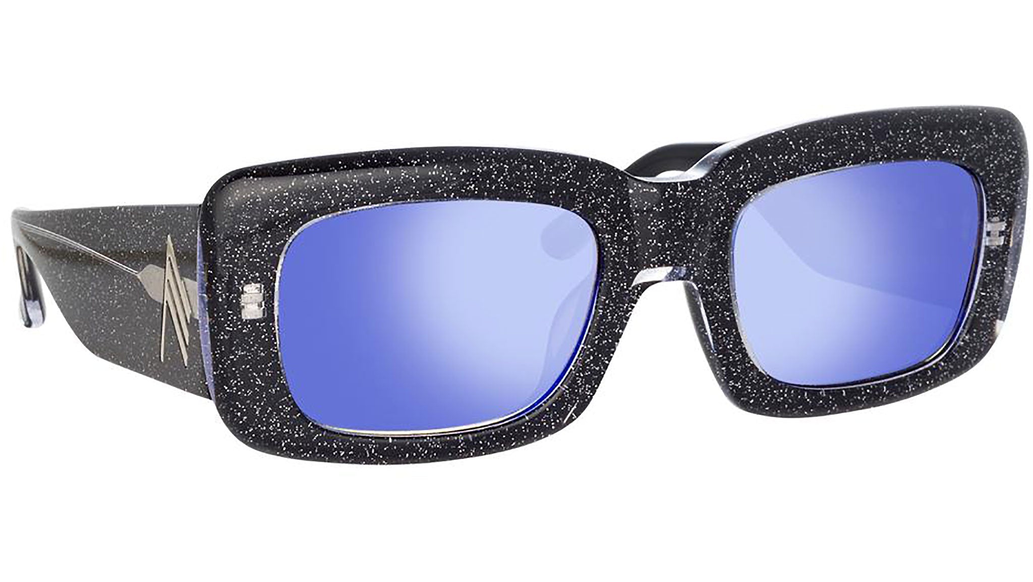 Occhiali THE ATTICO Marfa Black glitter