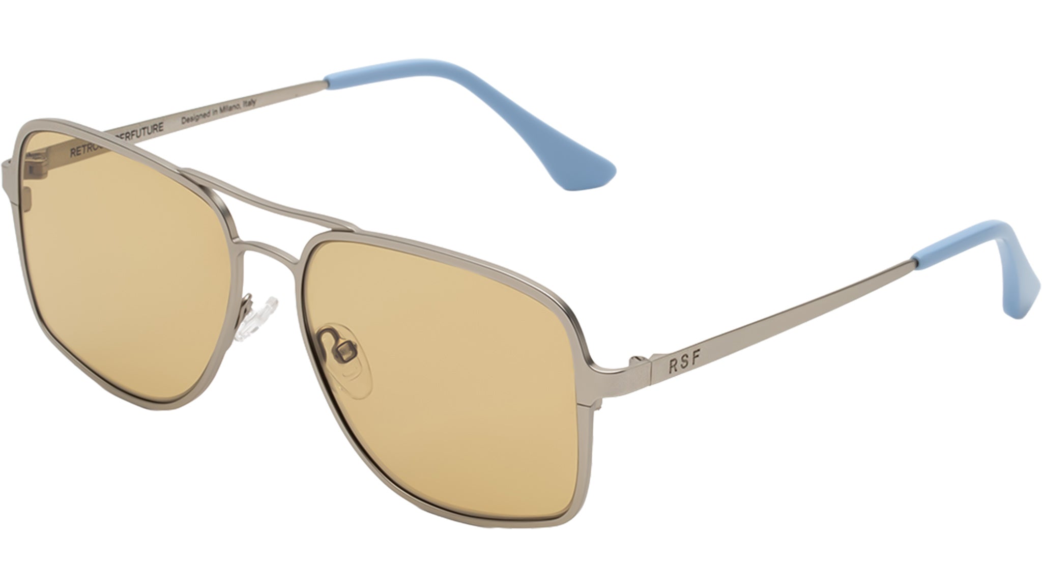 Occhiali da sole RETROSUPERFUTURE Spliff Silver-