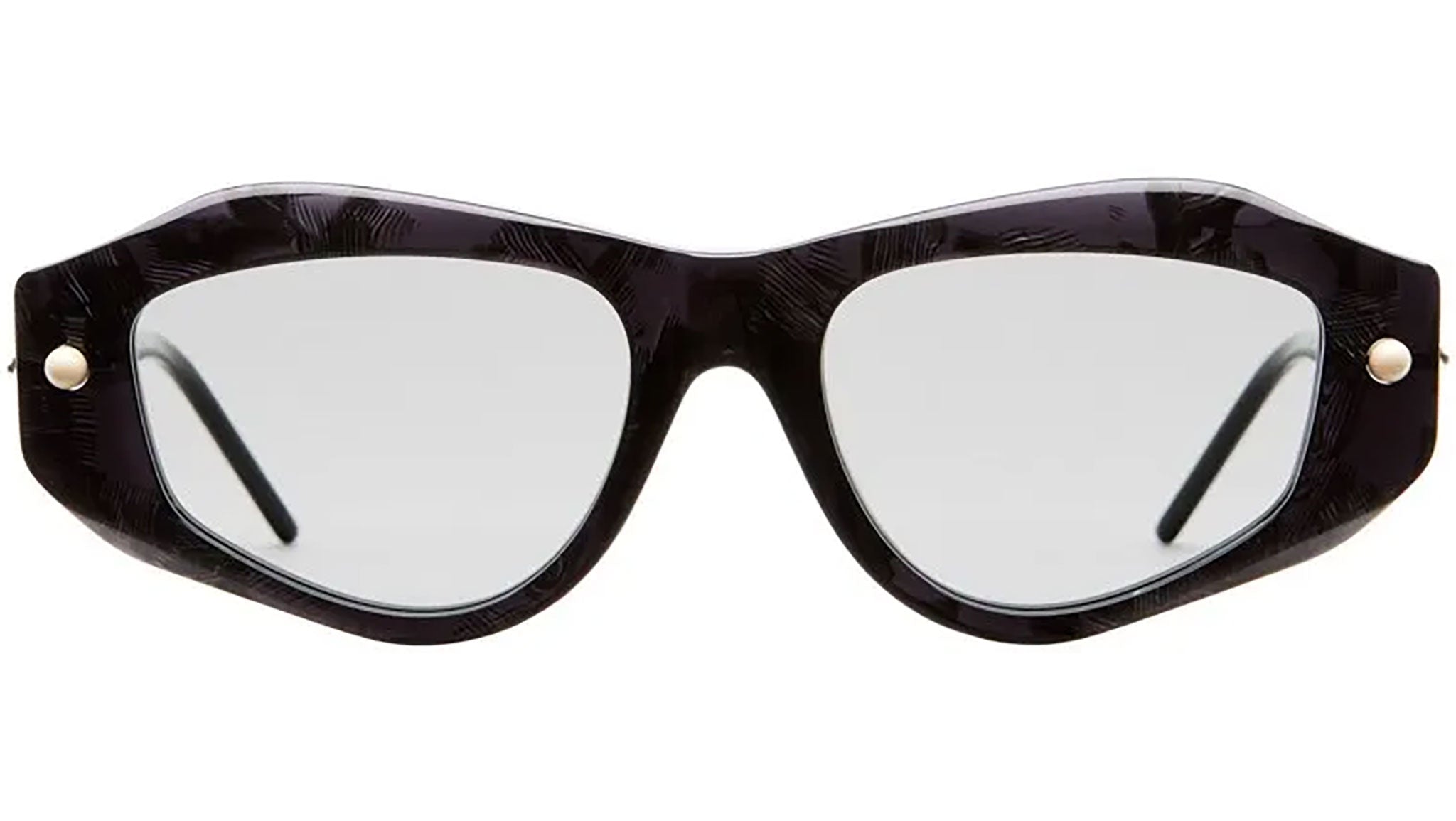 Occhiali da vista KUBORAUM P15 Black night grey yellow havana black shine