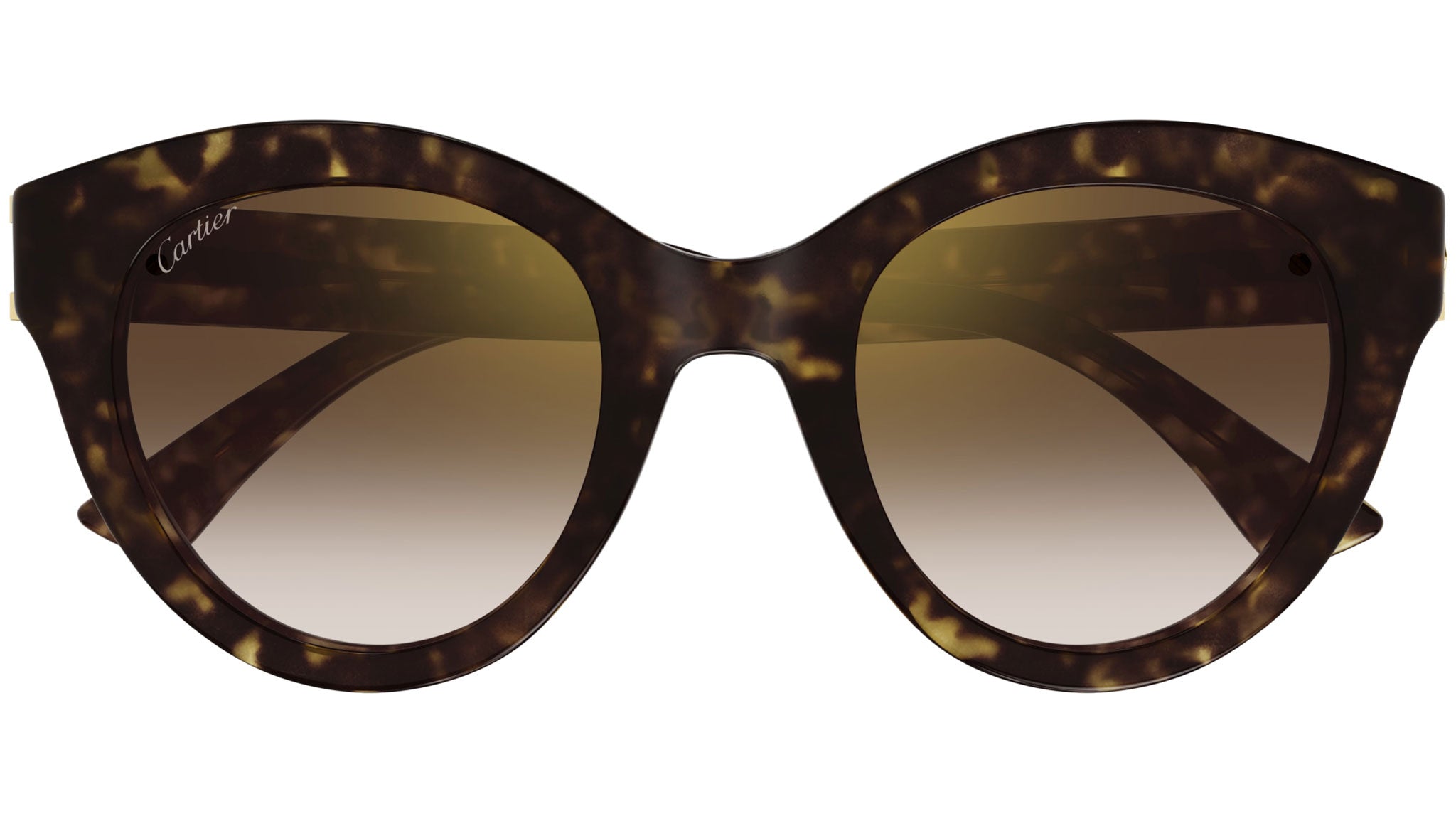 Occhiali da sole CARTIER CT0436S Dark tortoiseshell effect