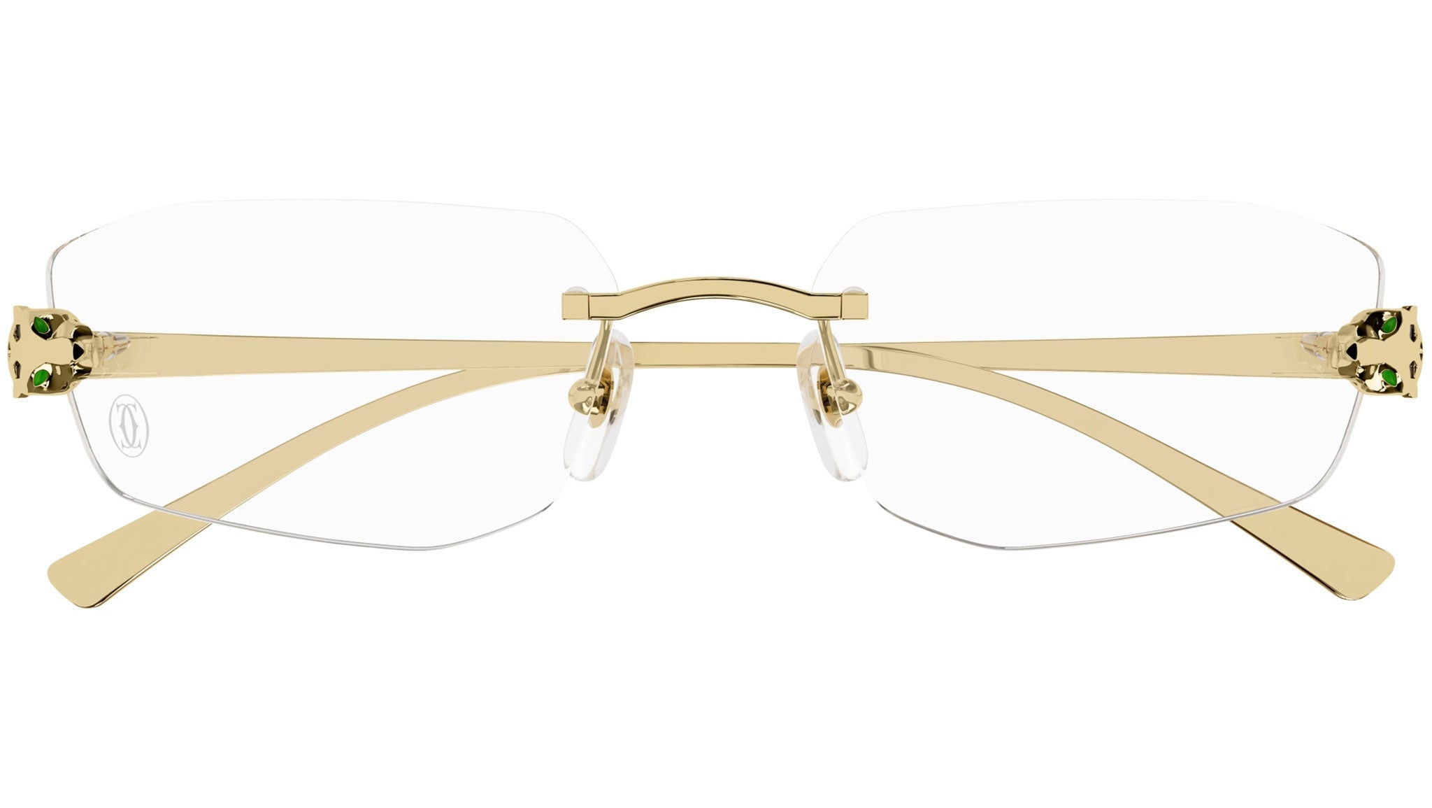 Occhiali da vista CARTIER CT0494O Smooth golden finish