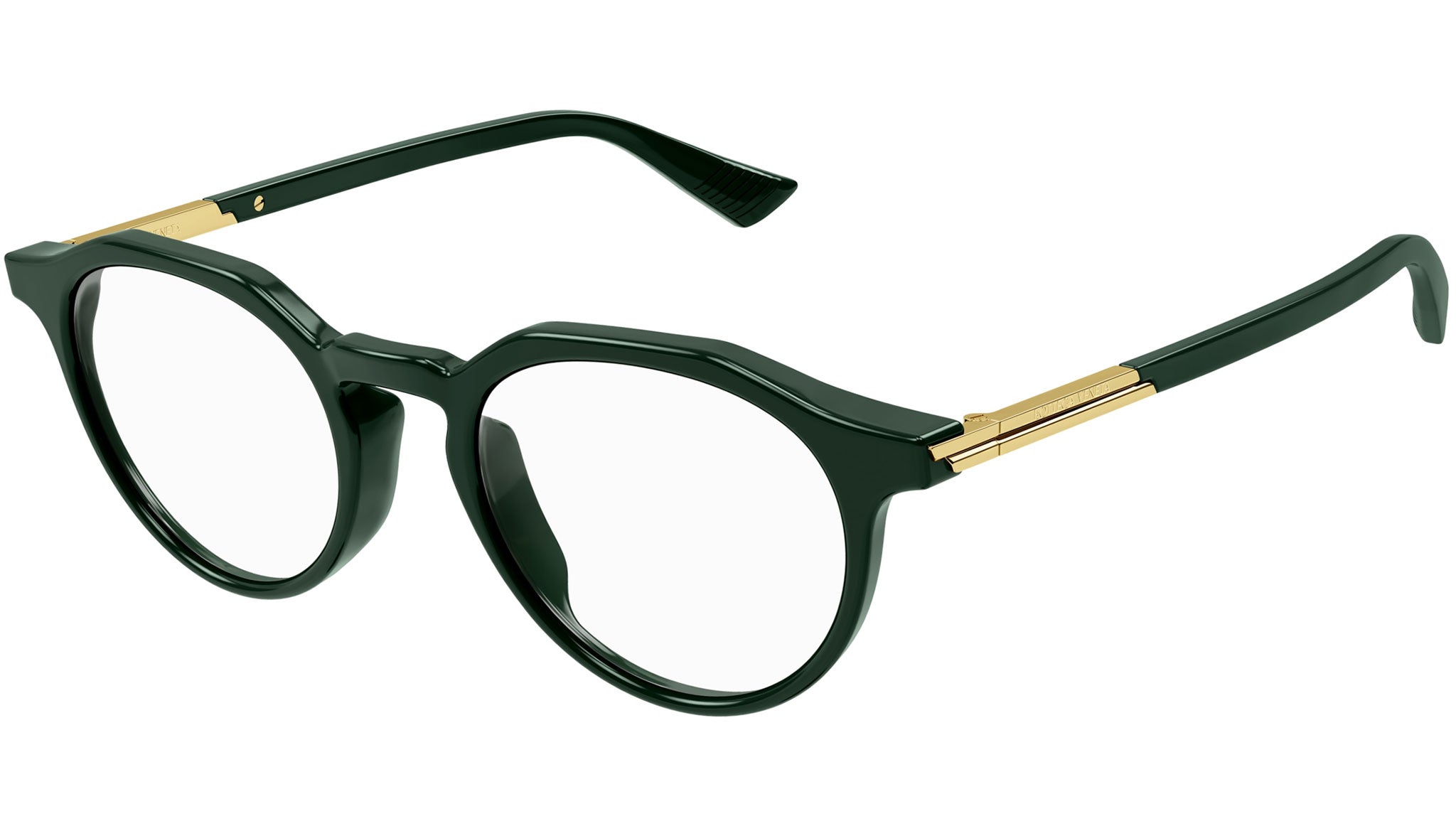 Occhiali da vista BOTTEGA VENETA BV1263O Shiny solid dark green