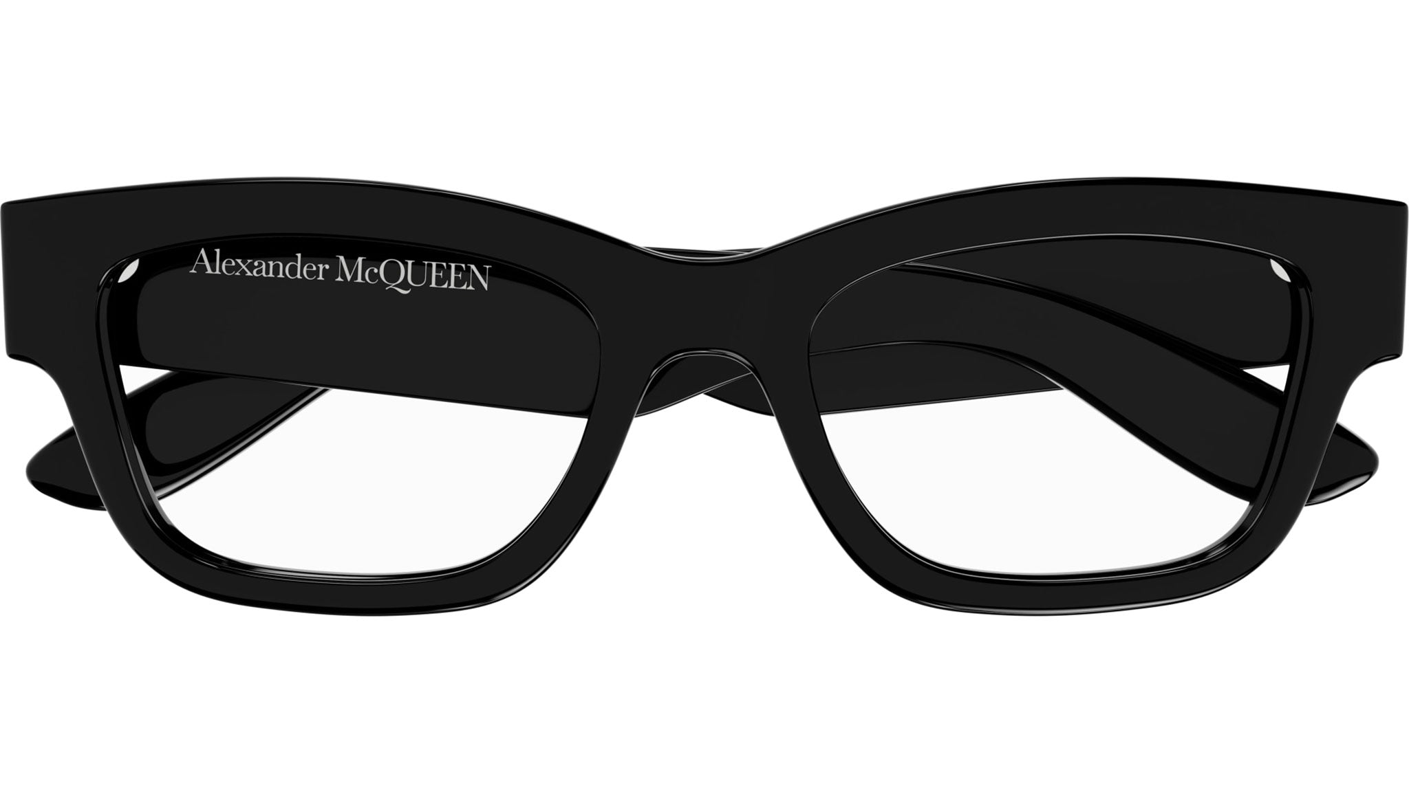 Occhiali da vista ALEXANDER MCQUEEN AM0422O Shiny solid black