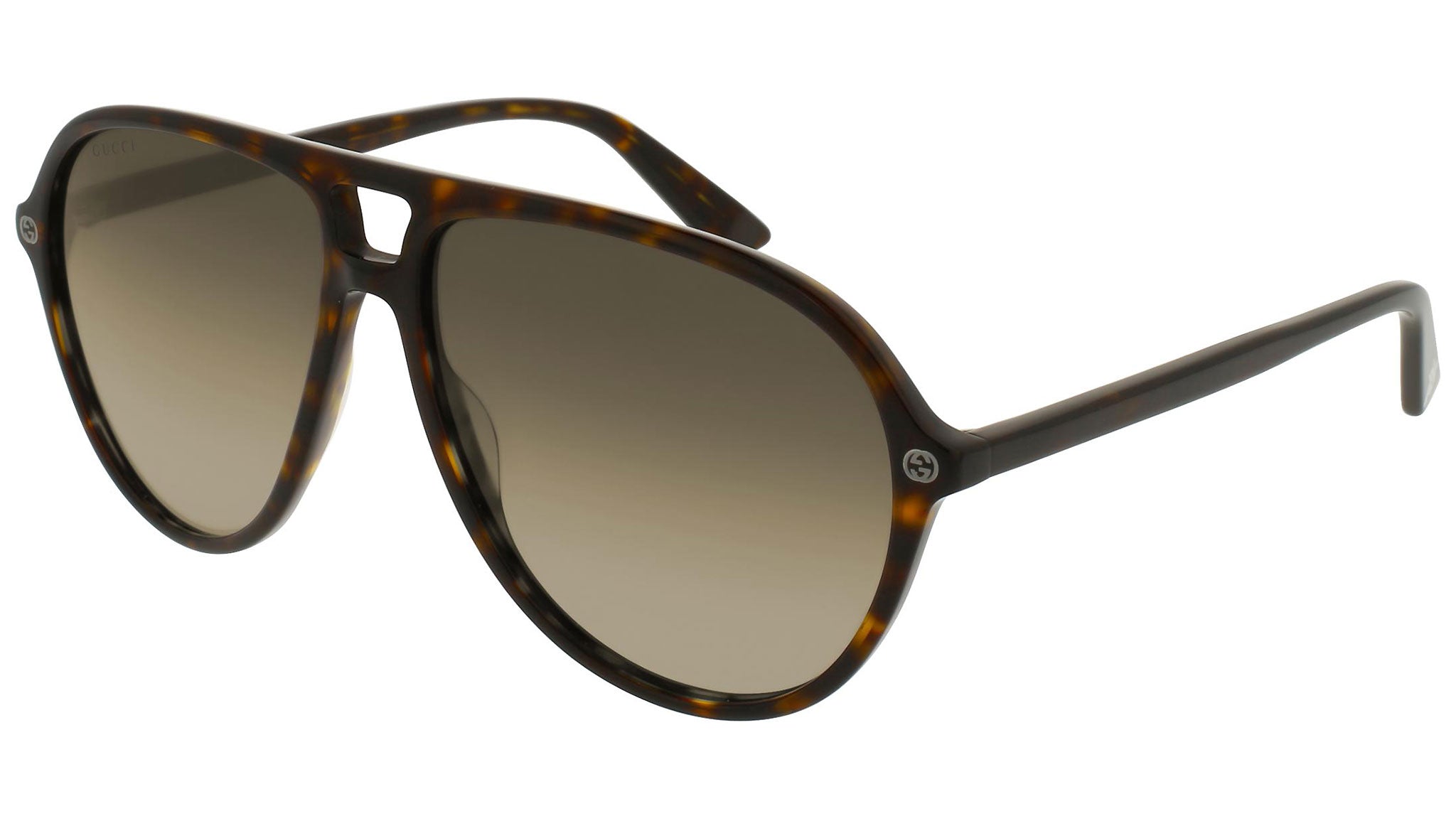 Occhiali da sole GUCCI GG0119S Shiny dark havana