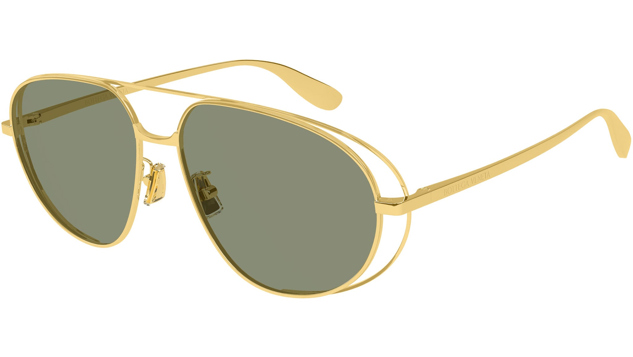Occhiali da sole BOTTEGA VENETA BV1344S Shiny gold