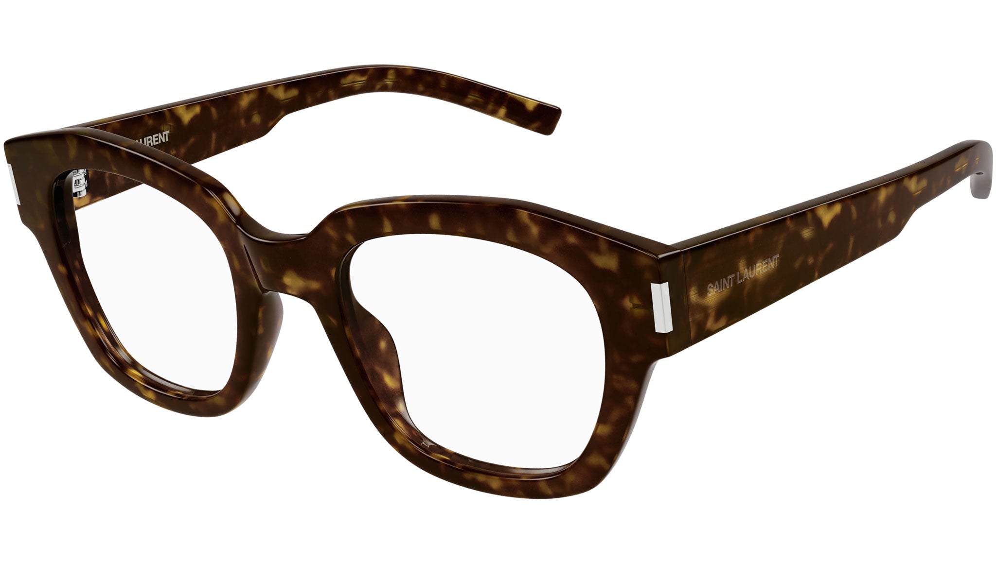 Occhiali da vista SAINT LAURENT SL640 Shiny dark havana